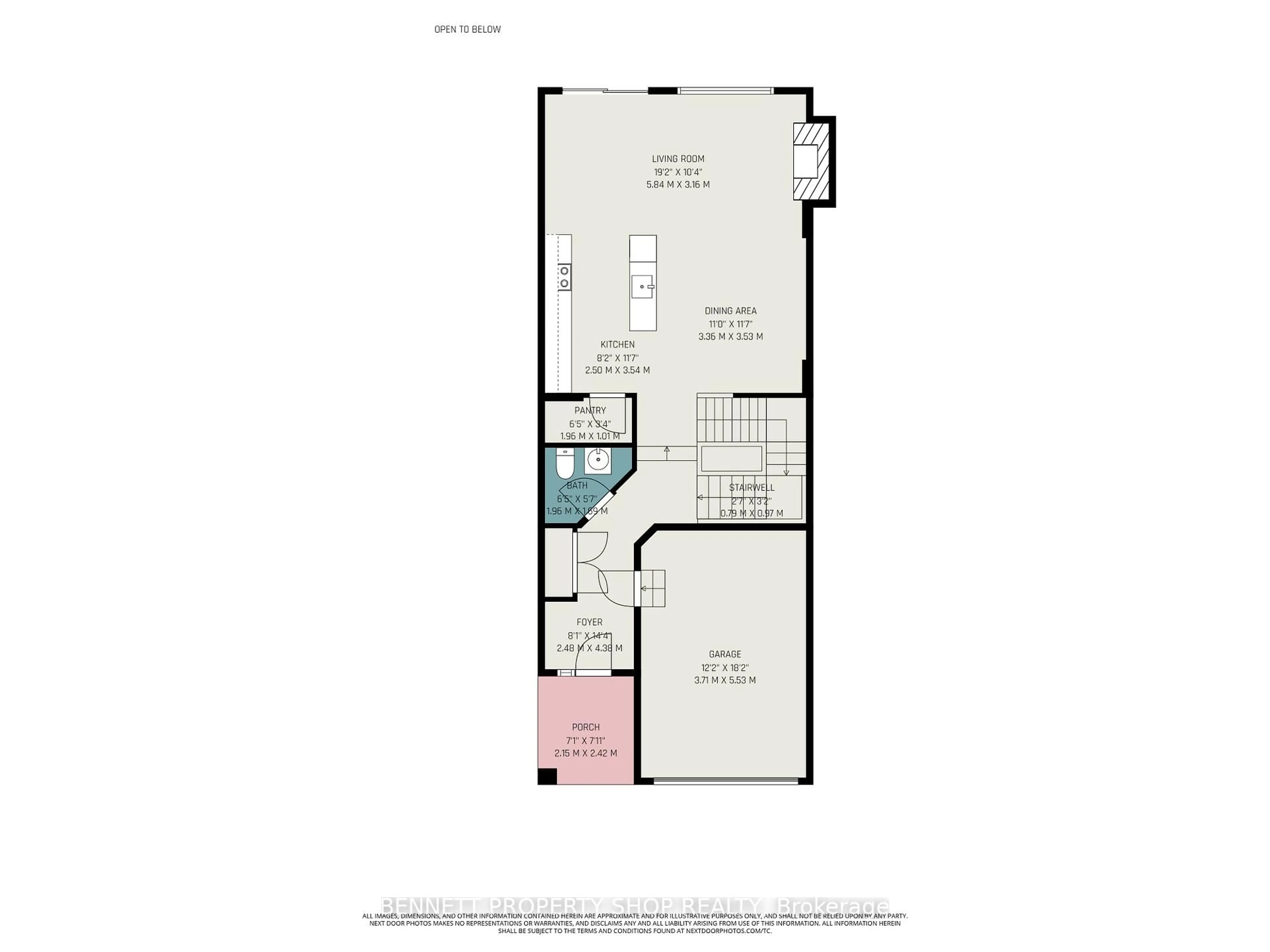 Floor plan for 551 Cardamom Terr, Ottawa Ontario K2S 2X7