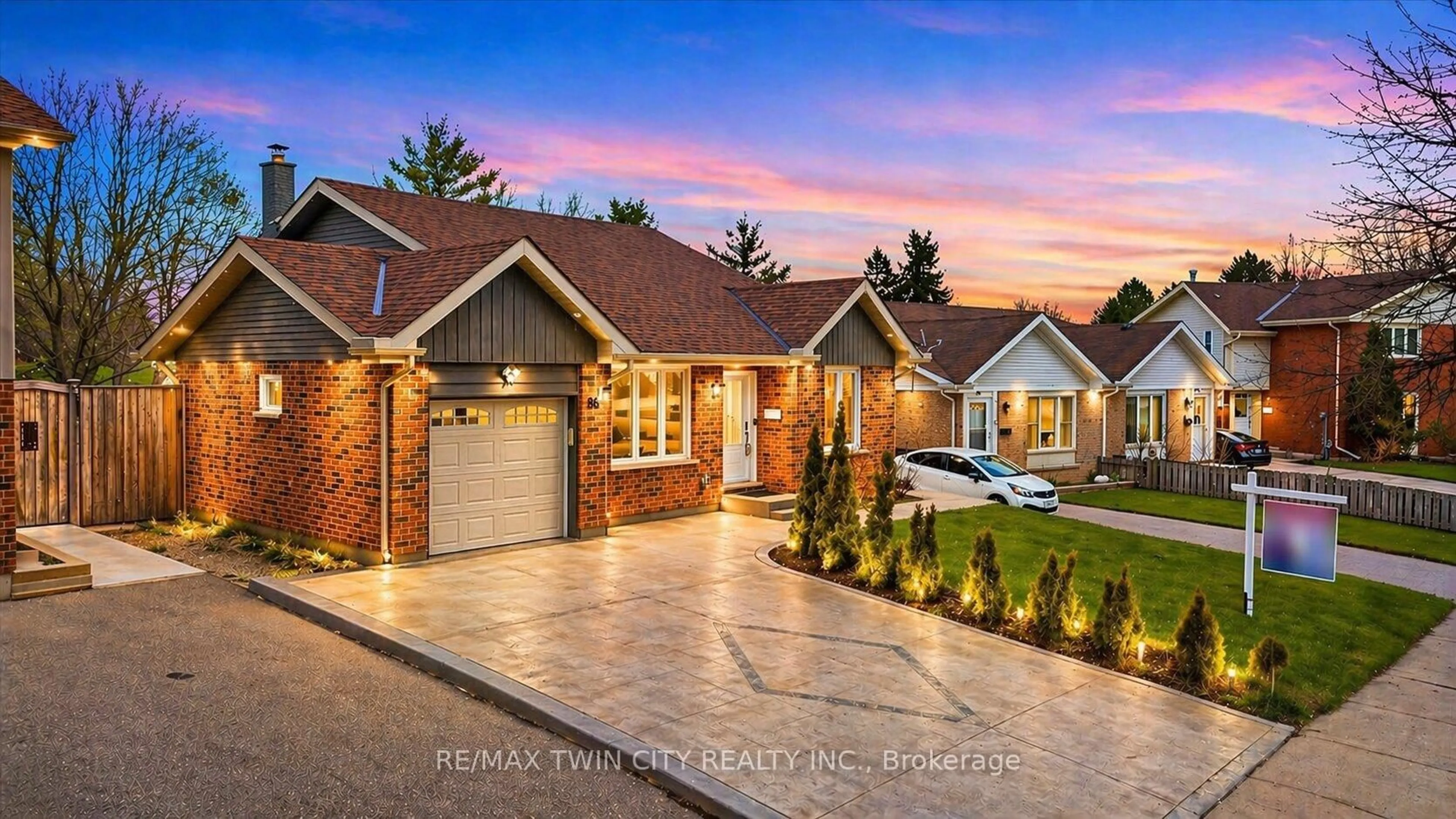 Home with brick exterior material, street for 86 Carlyle Dr, Kitchener Ontario N2P 1P5