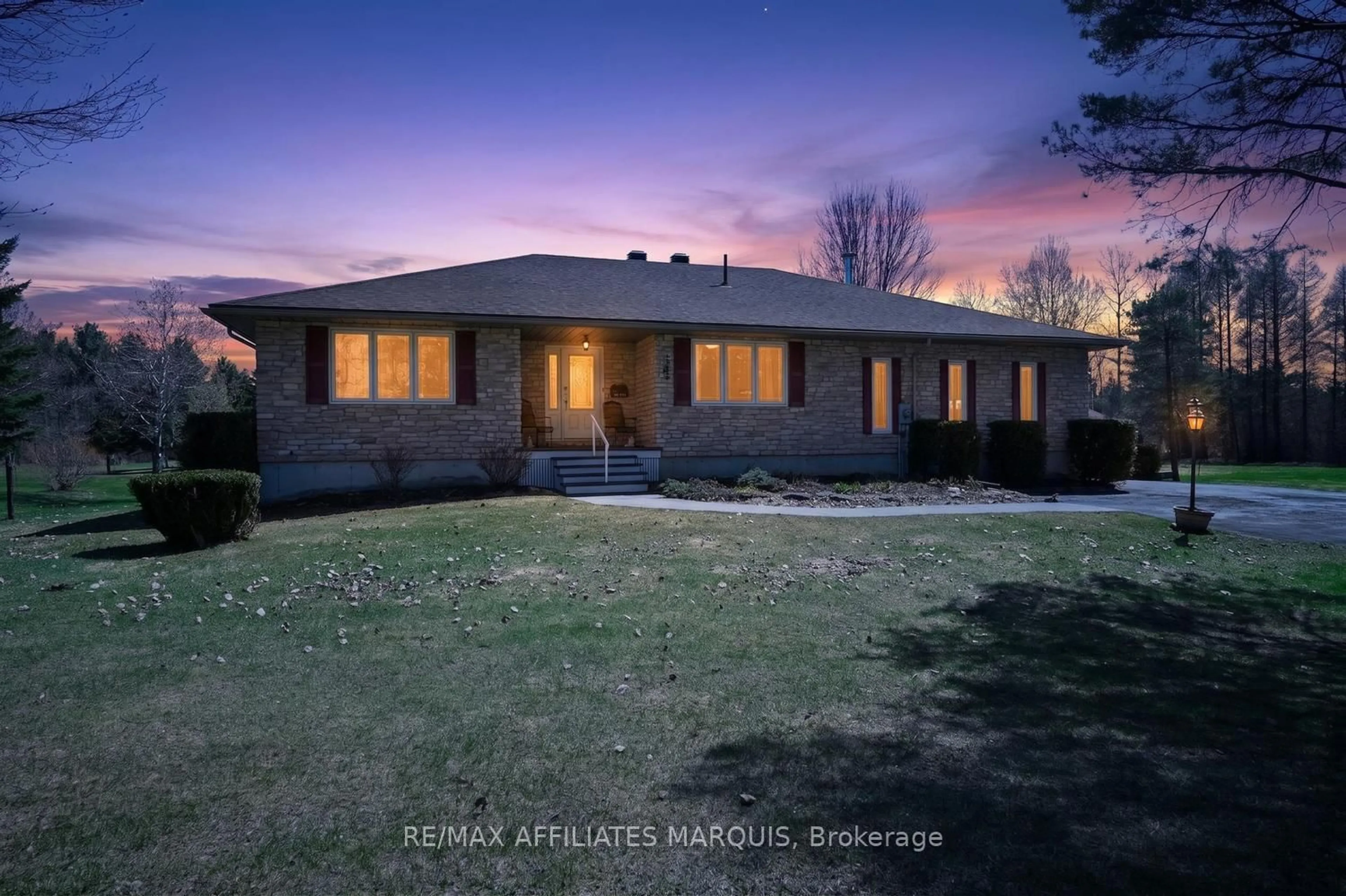 Home with brick exterior material, street for 375 Ferguson Tetlock Rd, Smiths Falls Ontario K7A 4S4