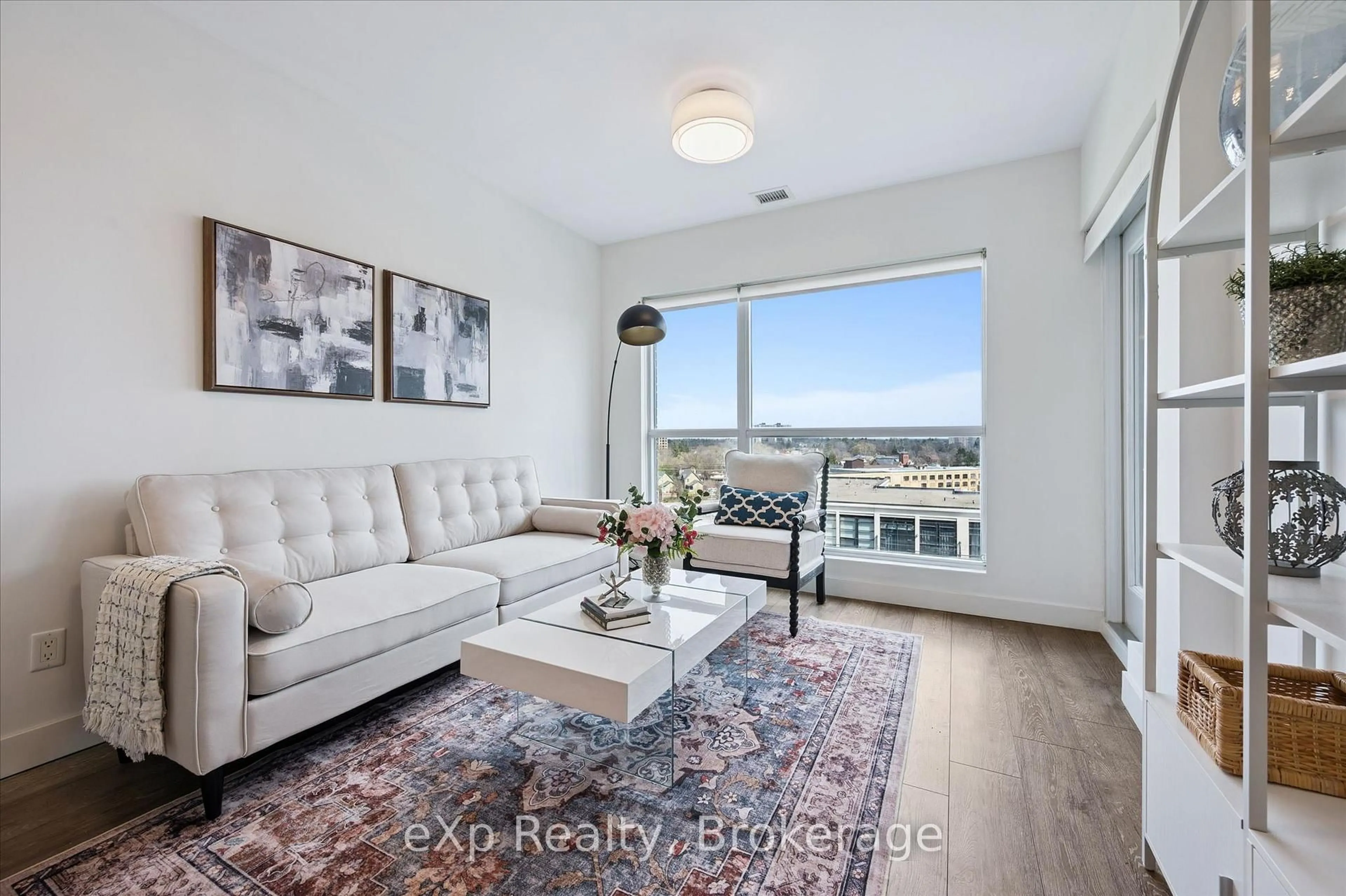 Living room with furniture, unknown for 1 Victoria St #1006, Kitchener Ontario N2G 1G1