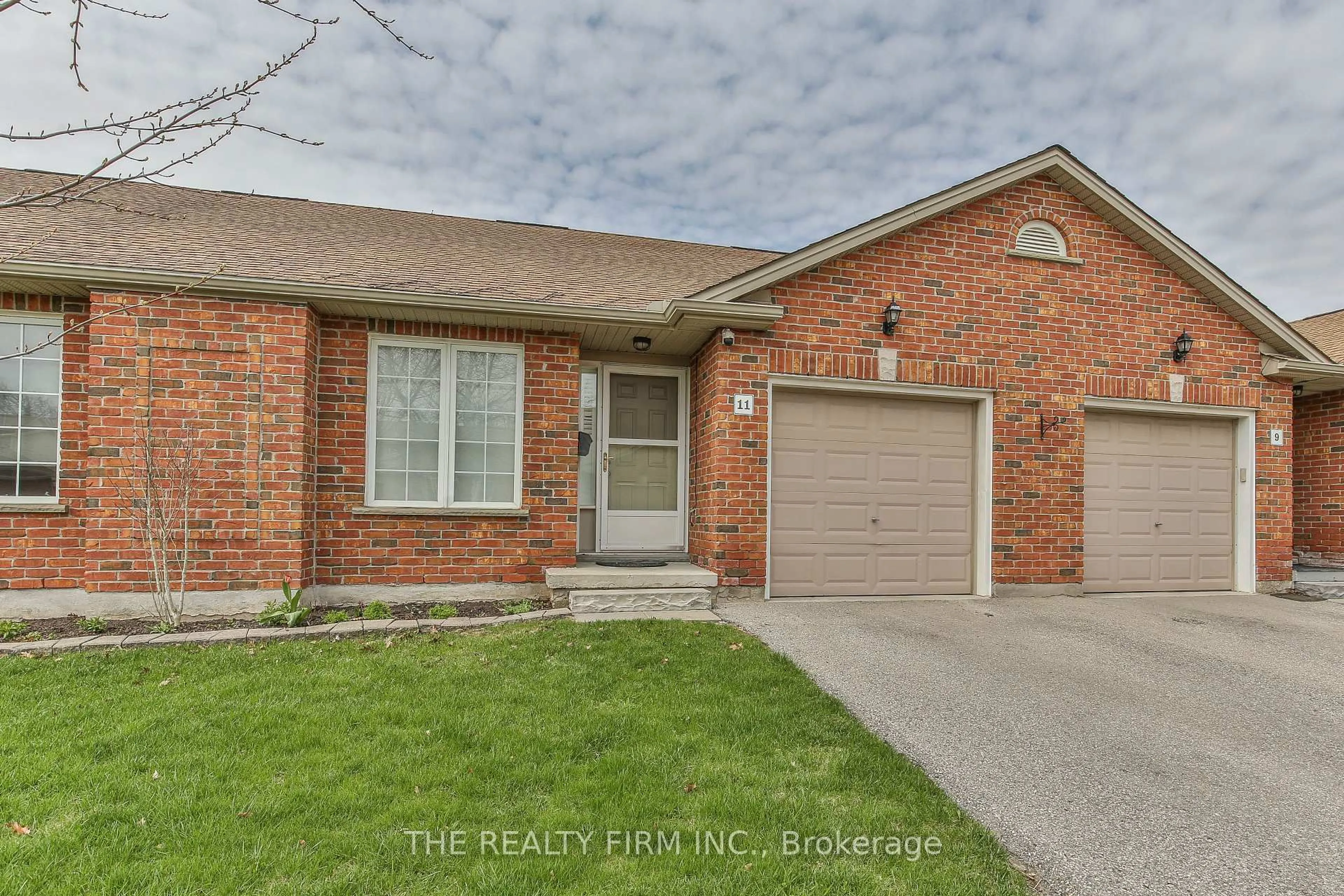 Home with brick exterior material, street for 100 Stroud Cres #11, London South Ontario N6E 4A1