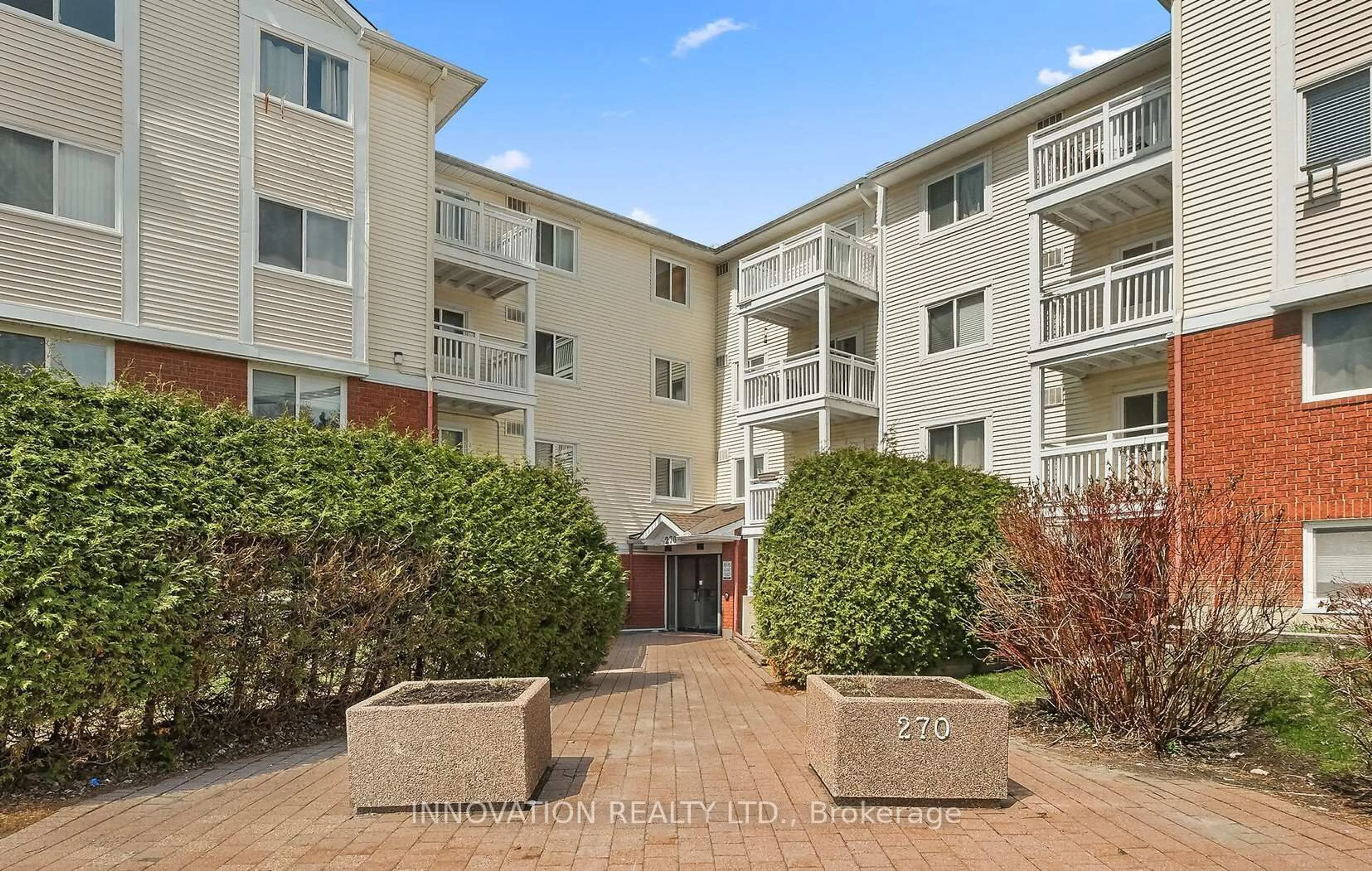 Patio, unknown for 270 Lorry Greenberg Dr #110, Ottawa Ontario K1T 3K2