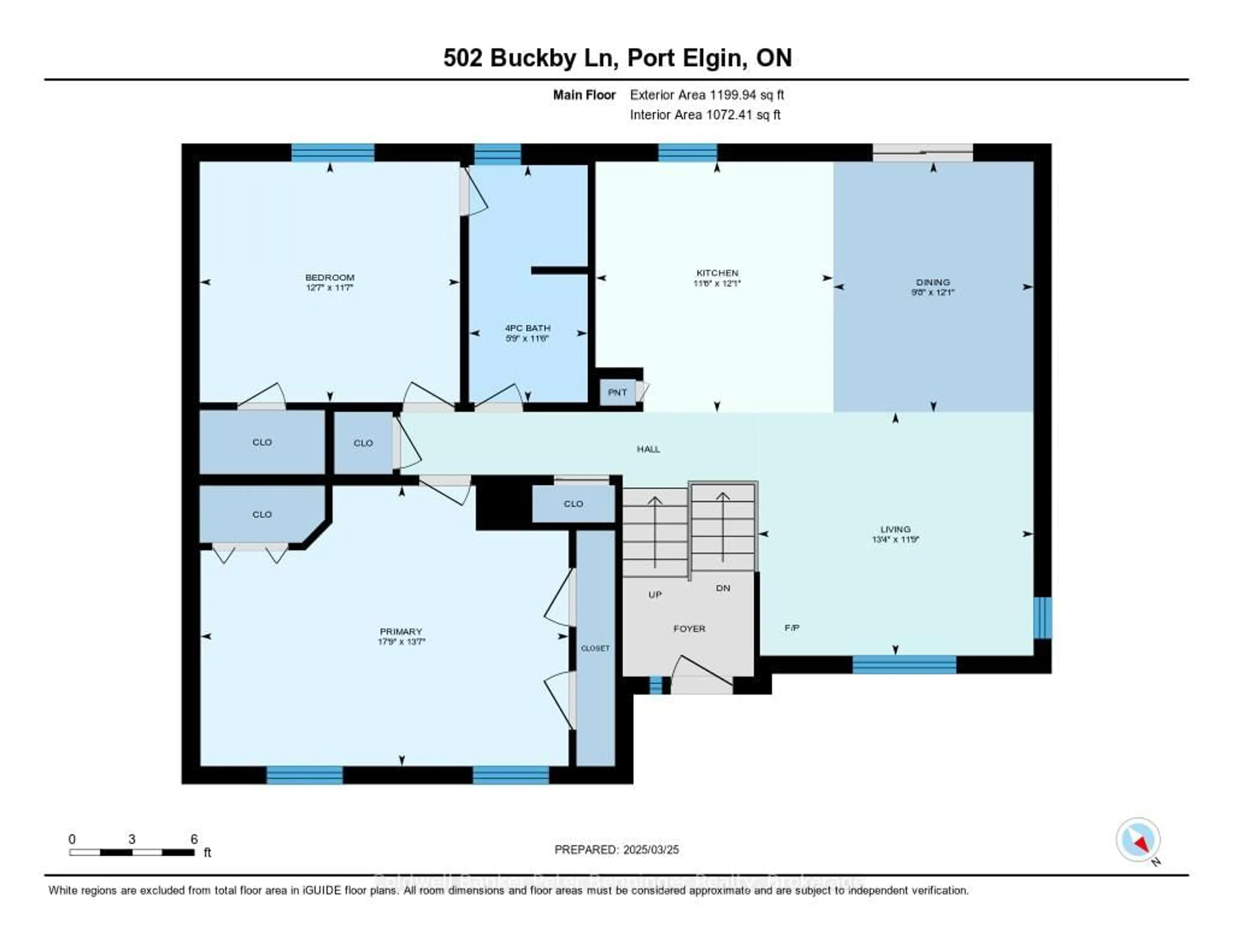 Floor plan for 502 Buckby Lane, Saugeen Shores Ontario N0H 2C1