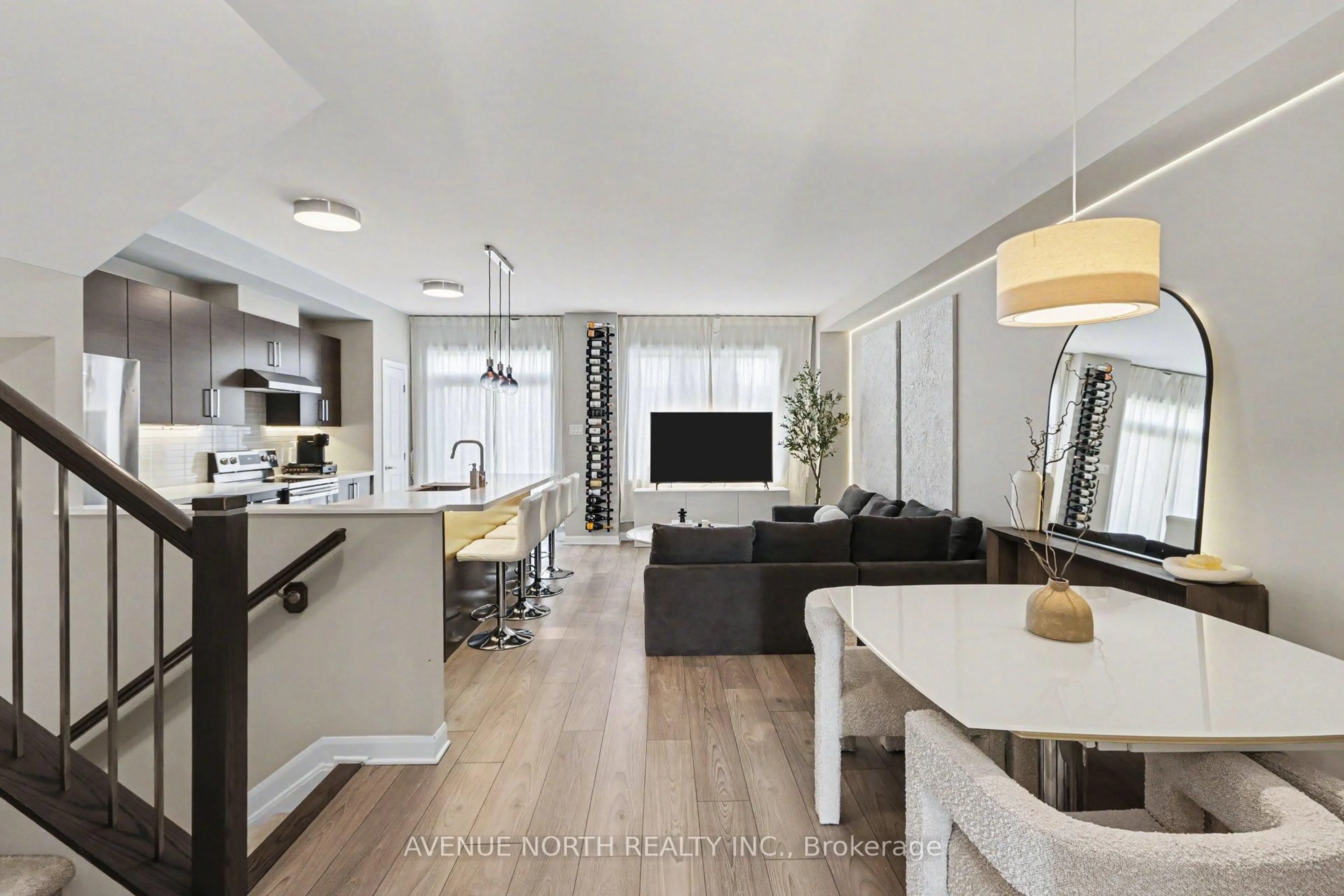 Open concept kitchen, unknown for 159 Bending Way, Ottawa Ontario K2J 6N9