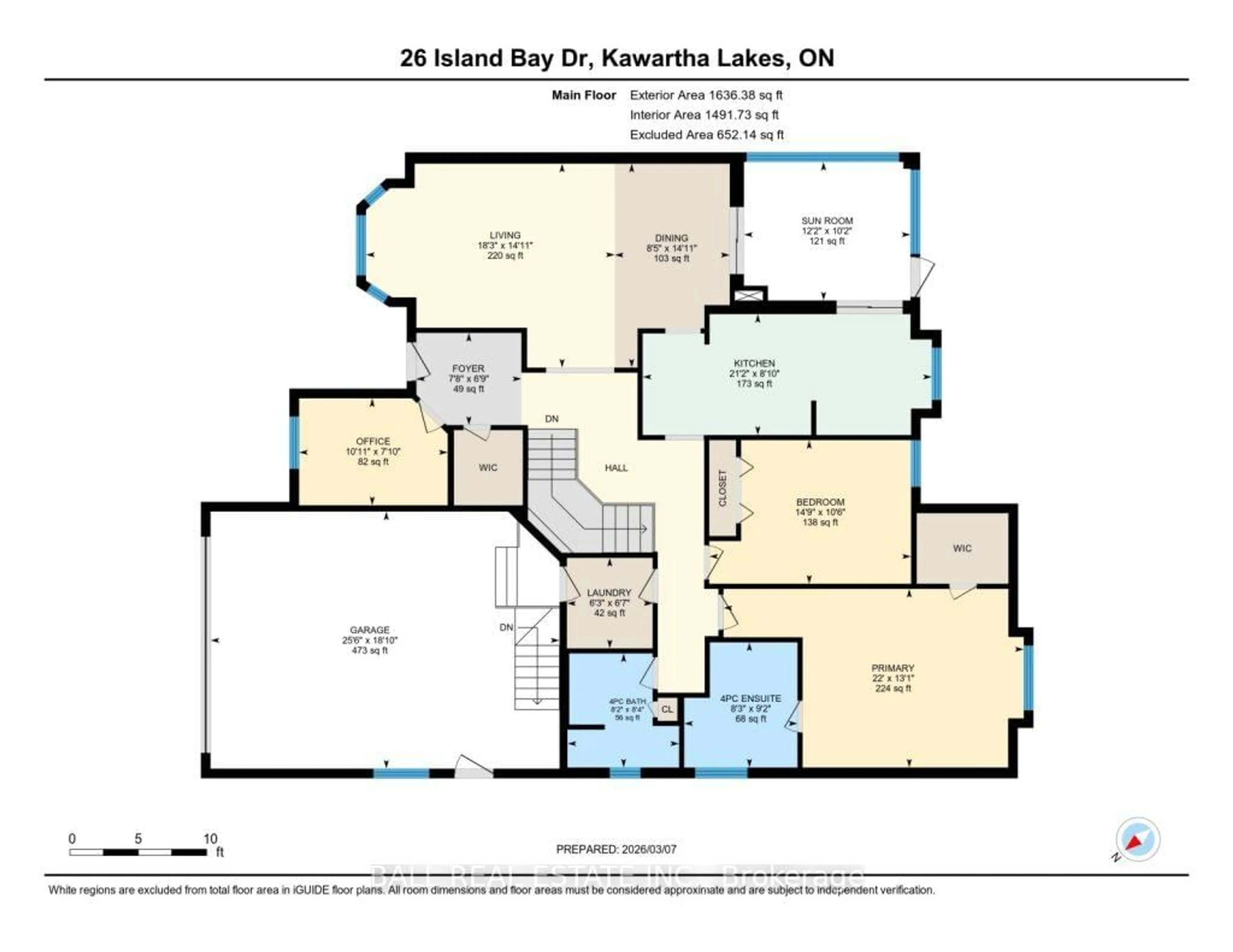 Floor plan for 26 Island Bay Dr, Kawartha Lakes Ontario K0M 1A0
