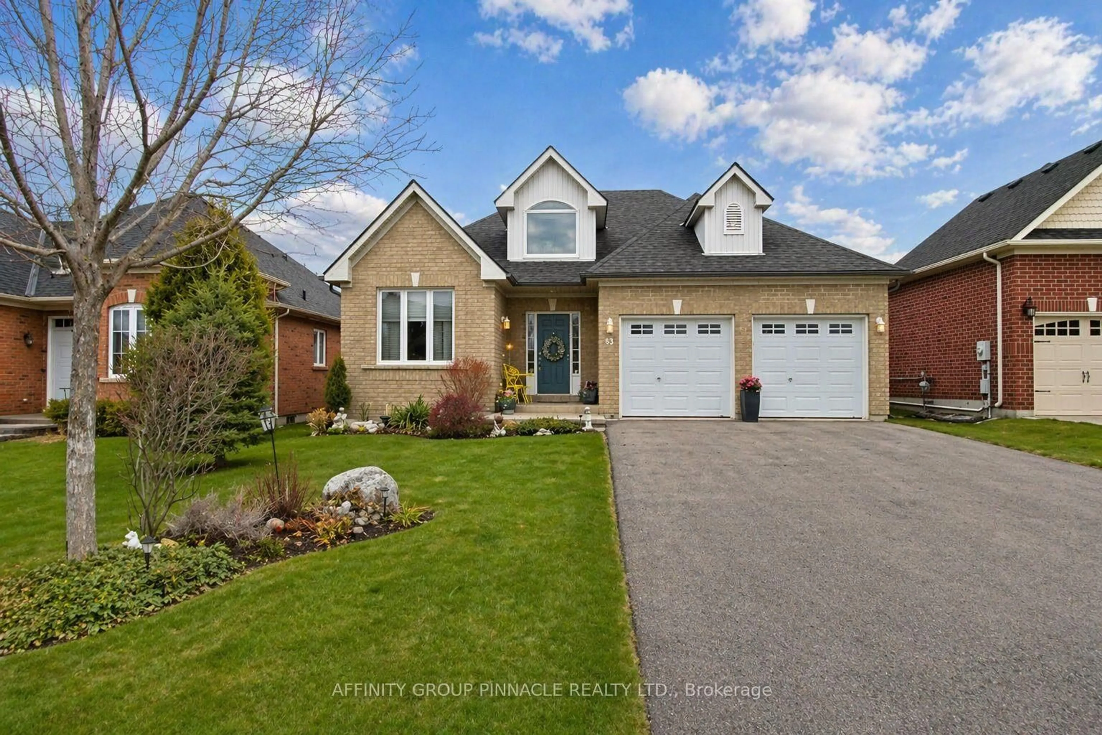 Home with brick exterior material, street for 63 Ellis Cres, Kawartha Lakes Ontario K9V 0A5