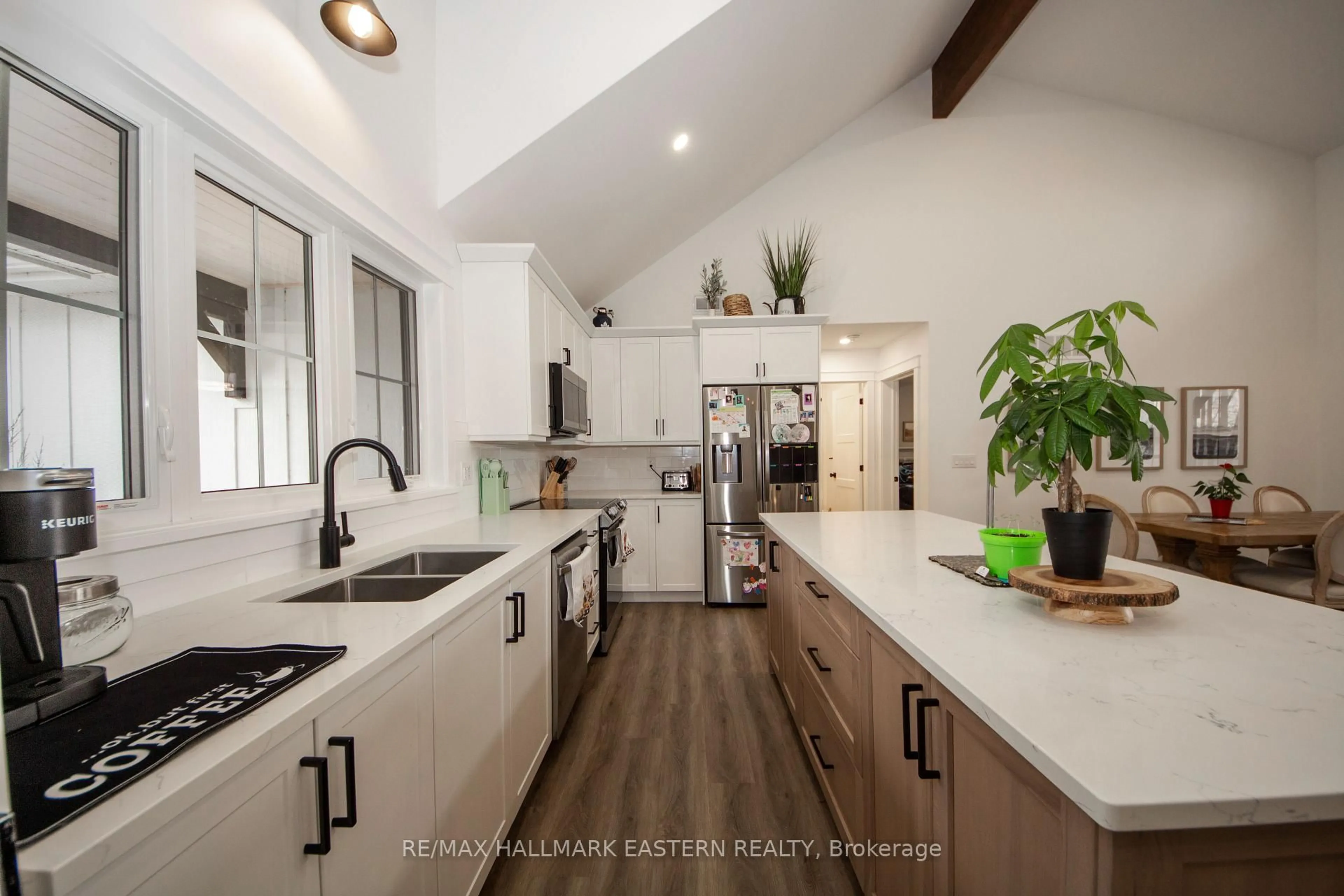 Open concept kitchen, ceramic/tile floor for 24 Rory Dr, Selwyn Ontario K0L 2H0