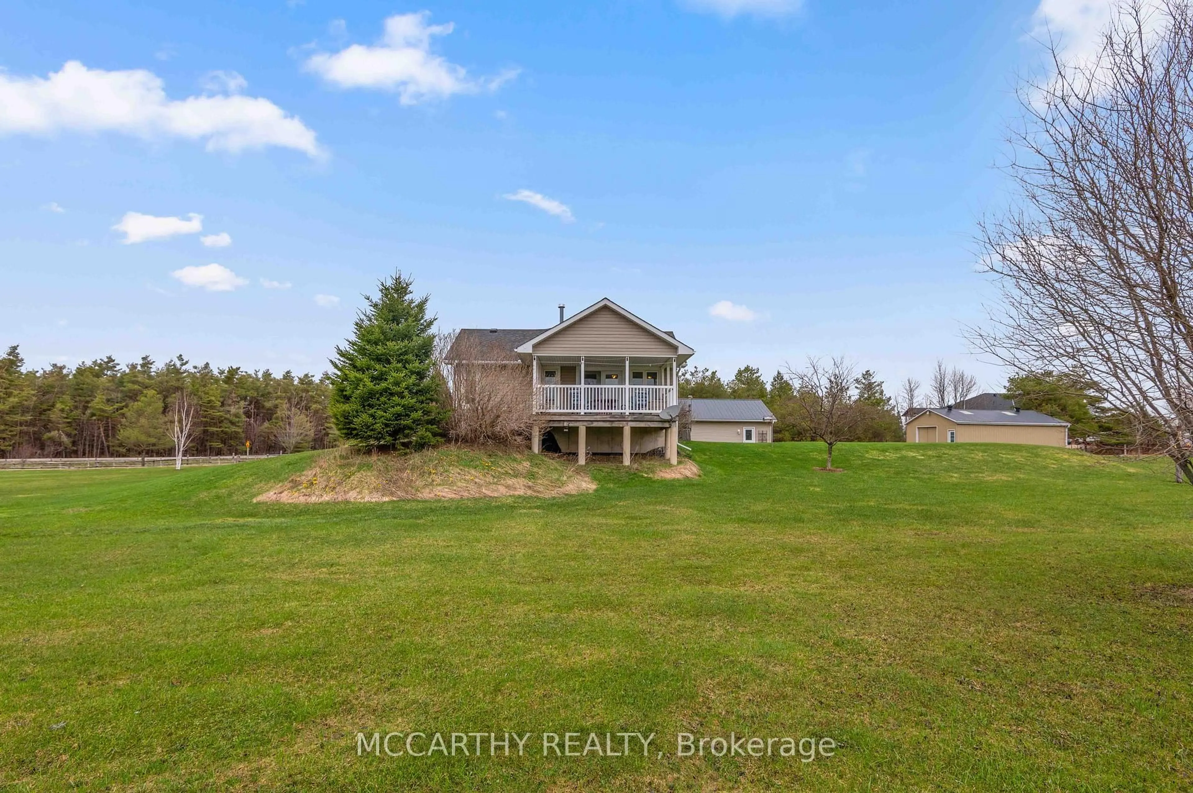 A pic from outside/outdoor area/front of a property/back of a property/a pic from drone, water/lake/river/ocean view for 260376 Southgate Rd 26 Rd, Southgate Ontario N0C 1L0