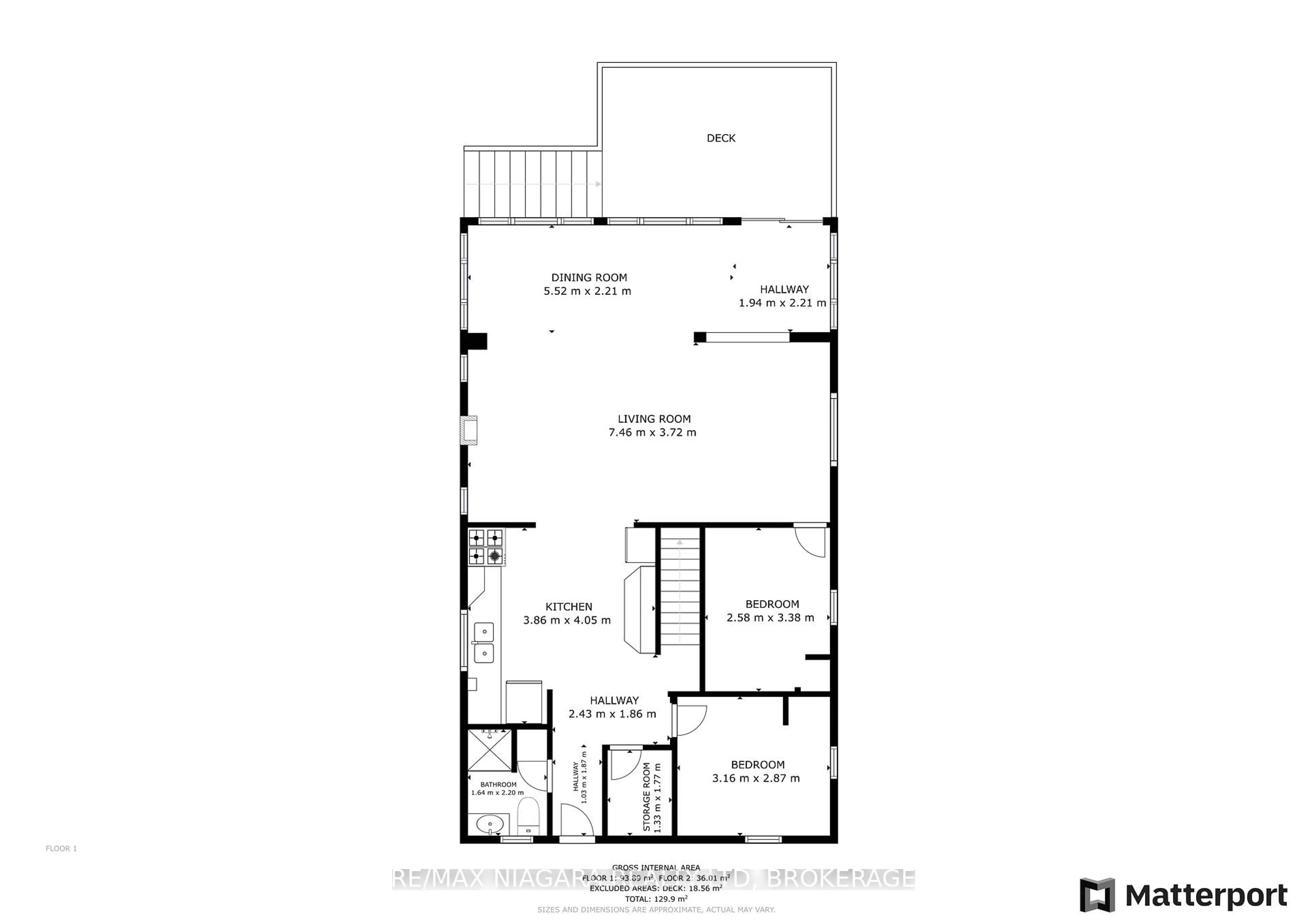 Floor plan for 12883 Old Lakeshore Rd, Wainfleet Ontario L0S 1V0