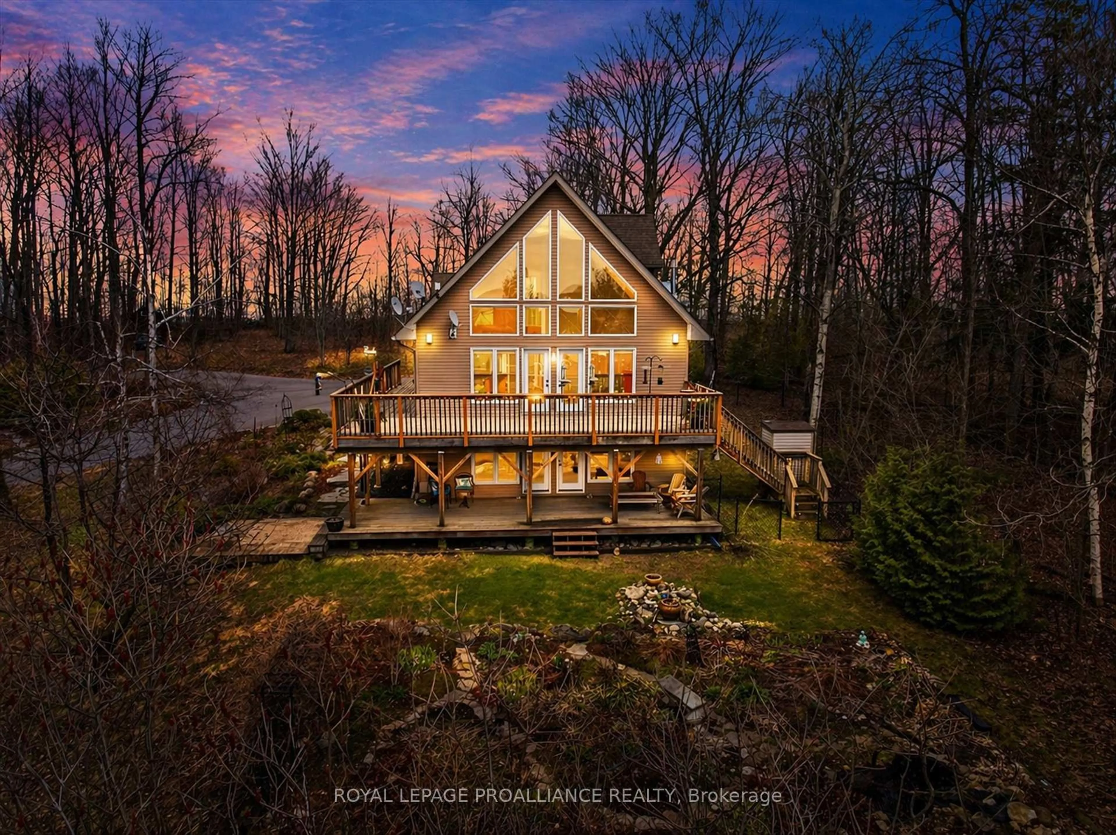 A pic from outside/outdoor area/front of a property/back of a property/a pic from drone, water/lake/river/ocean view for 849 Bland Line, Cavan Monaghan Ontario L0A 1C0