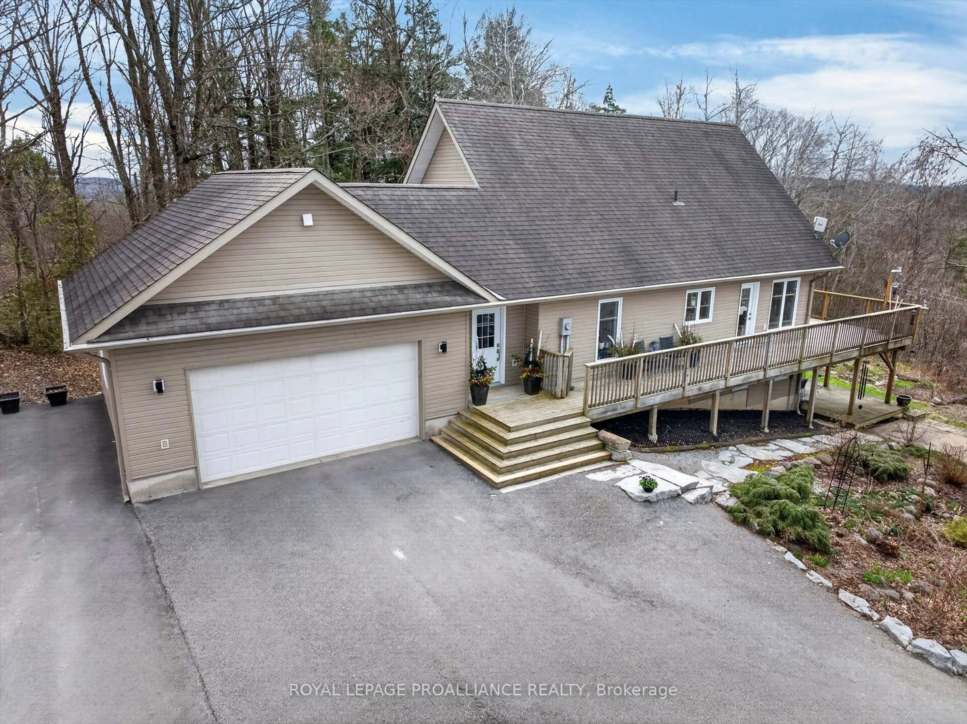 A pic from outside/outdoor area/front of a property/back of a property/a pic from drone, unknown for 849 Bland Line, Cavan Monaghan Ontario L0A 1C0