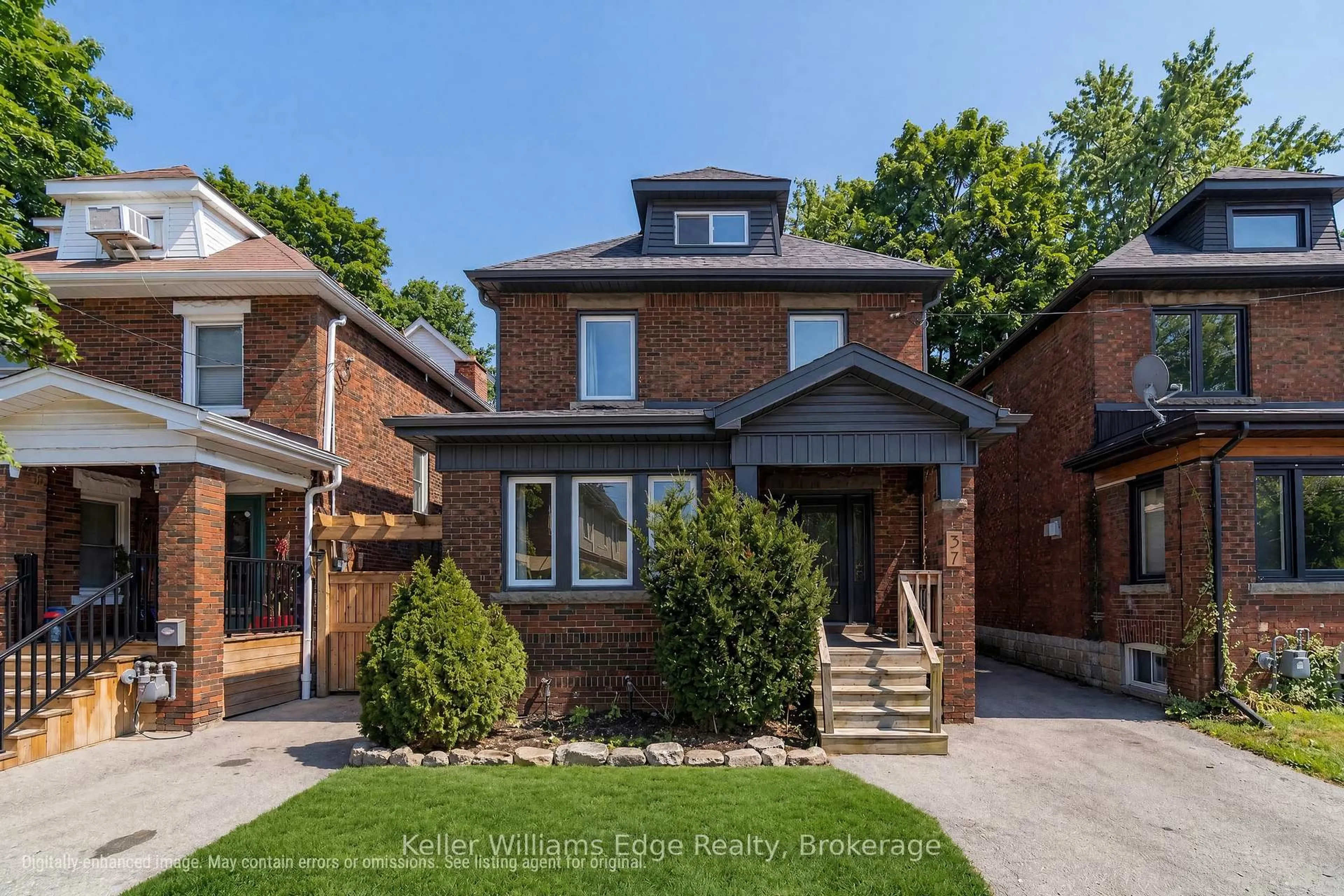 Home with brick exterior material, street for 37 Wexford Ave, Hamilton Ontario L8K 2N5
