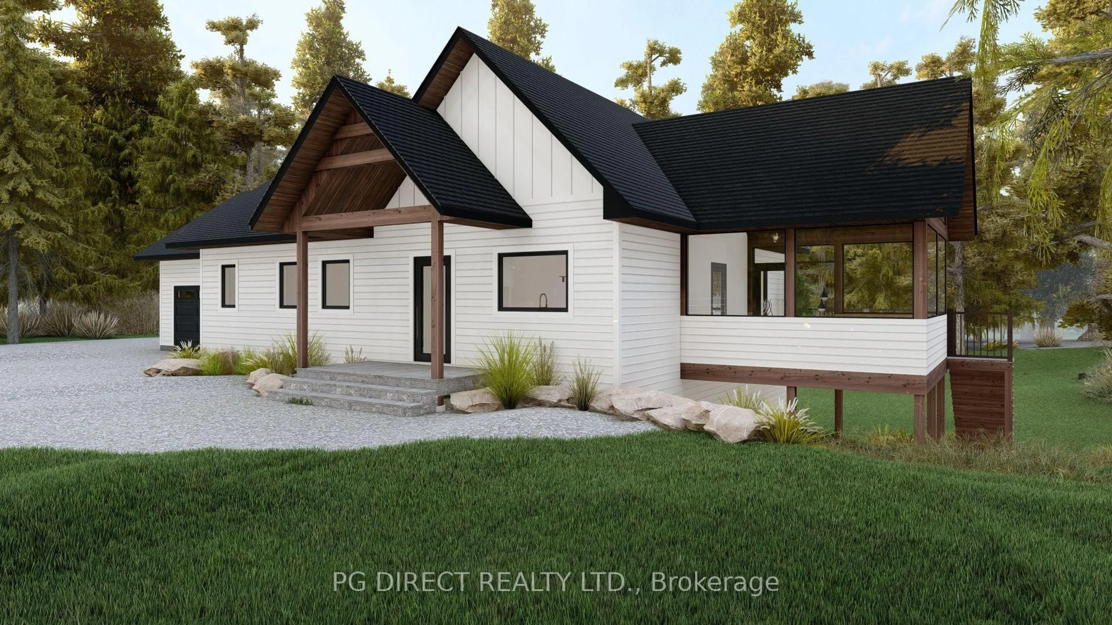 Home with brick exterior material, street for 35 Starcrest Dr, Minden Hills Ontario K0M 1S0