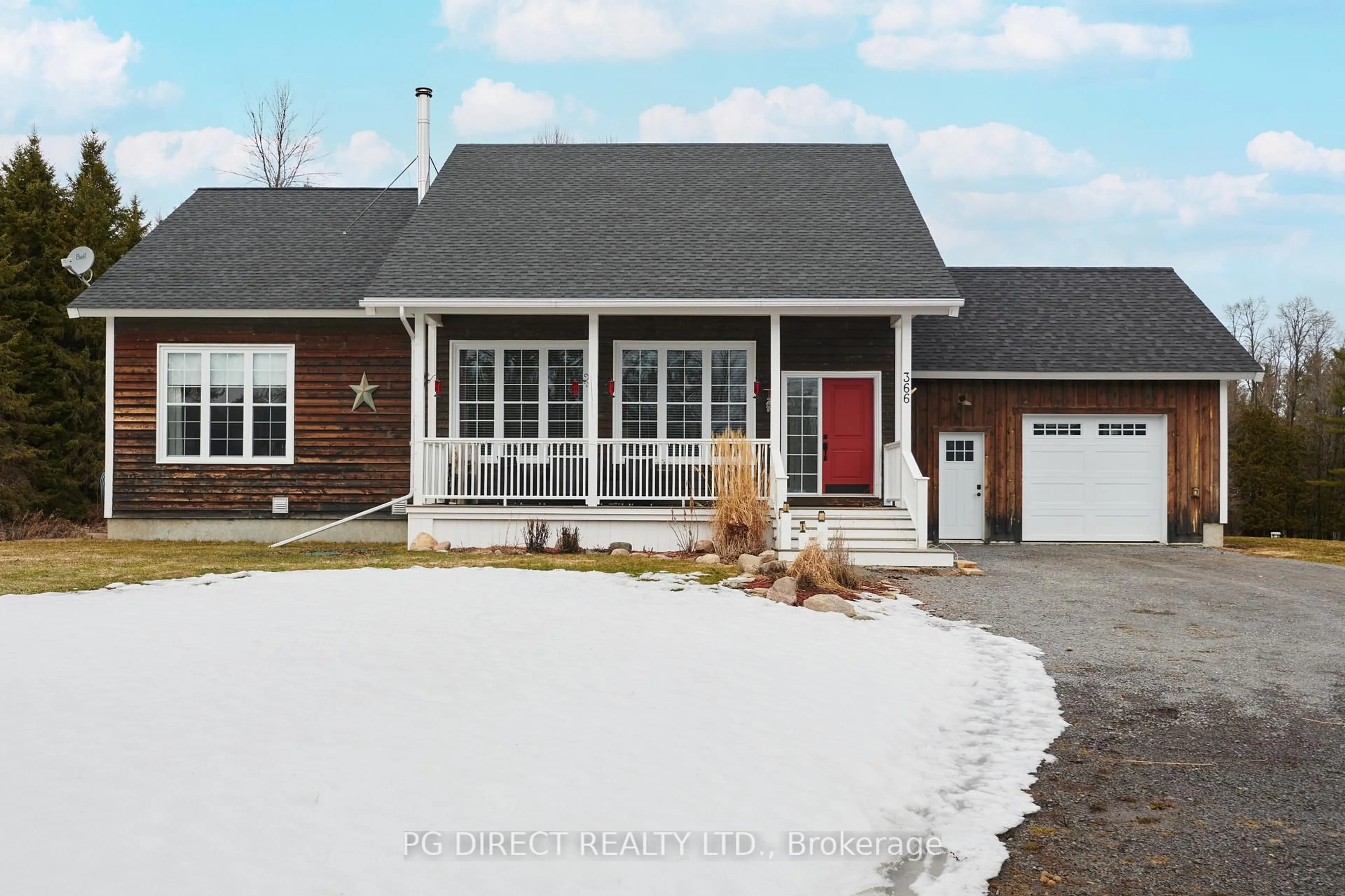 Home with vinyl exterior material, street for 366 Bellamy Rd, White Lake Ontario K0A 3L0