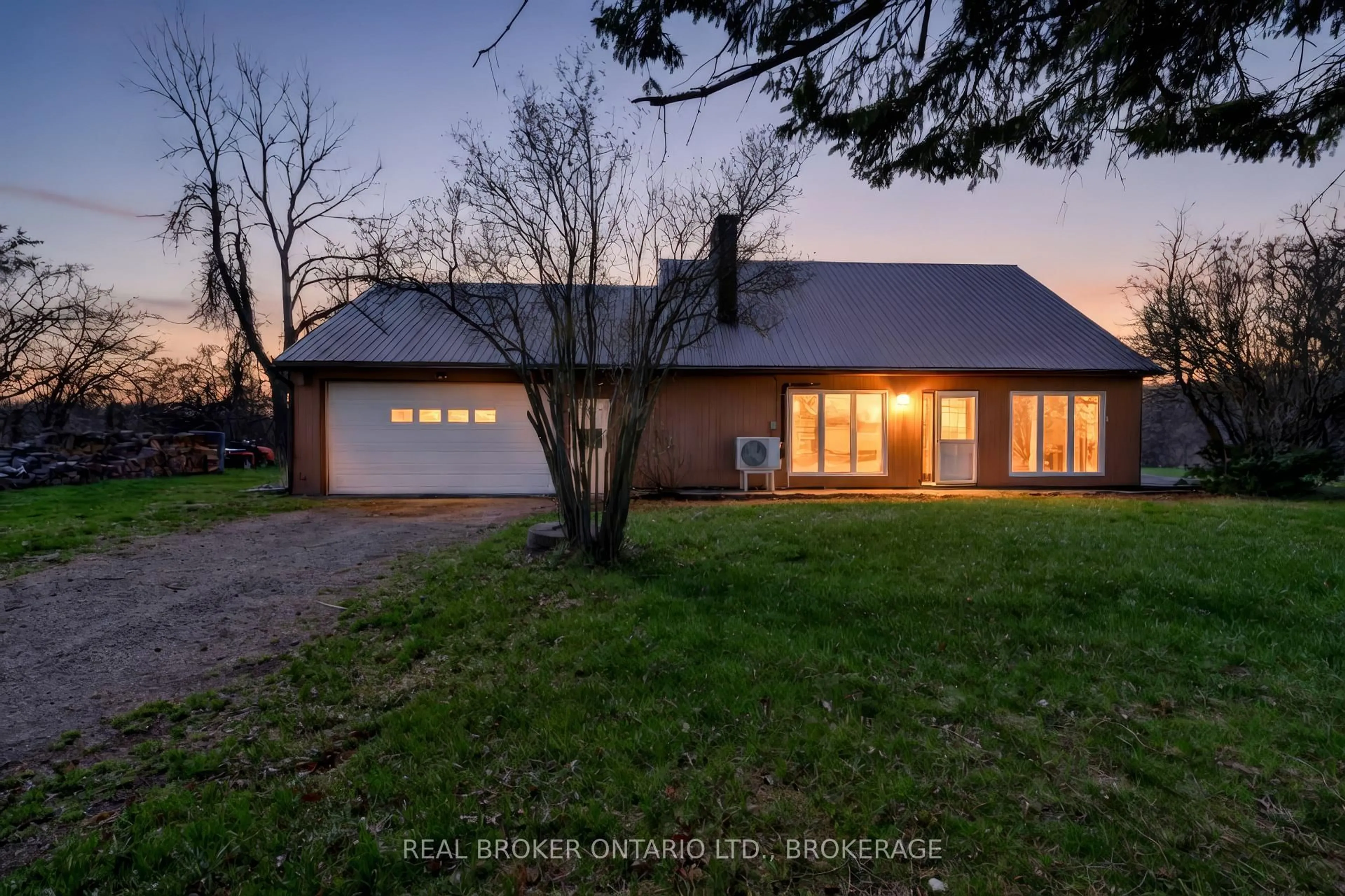 A pic from outside/outdoor area/front of a property/back of a property/a pic from drone, street for 2268 Mcintyre Rd, Bath Ontario K0H 1G0