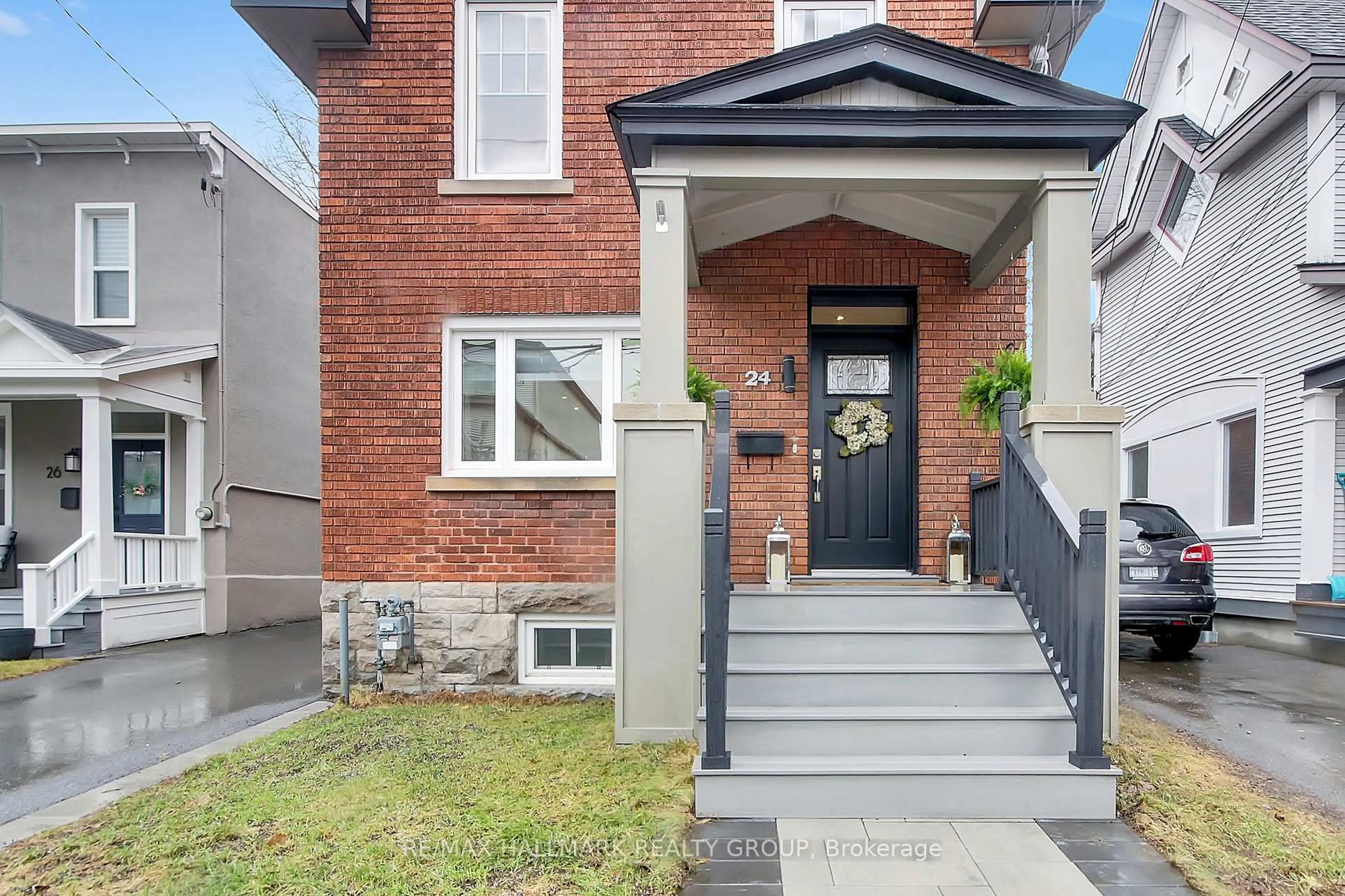 Home with brick exterior material, street for 24 Morris St, Ottawa Ontario K1S 4A7