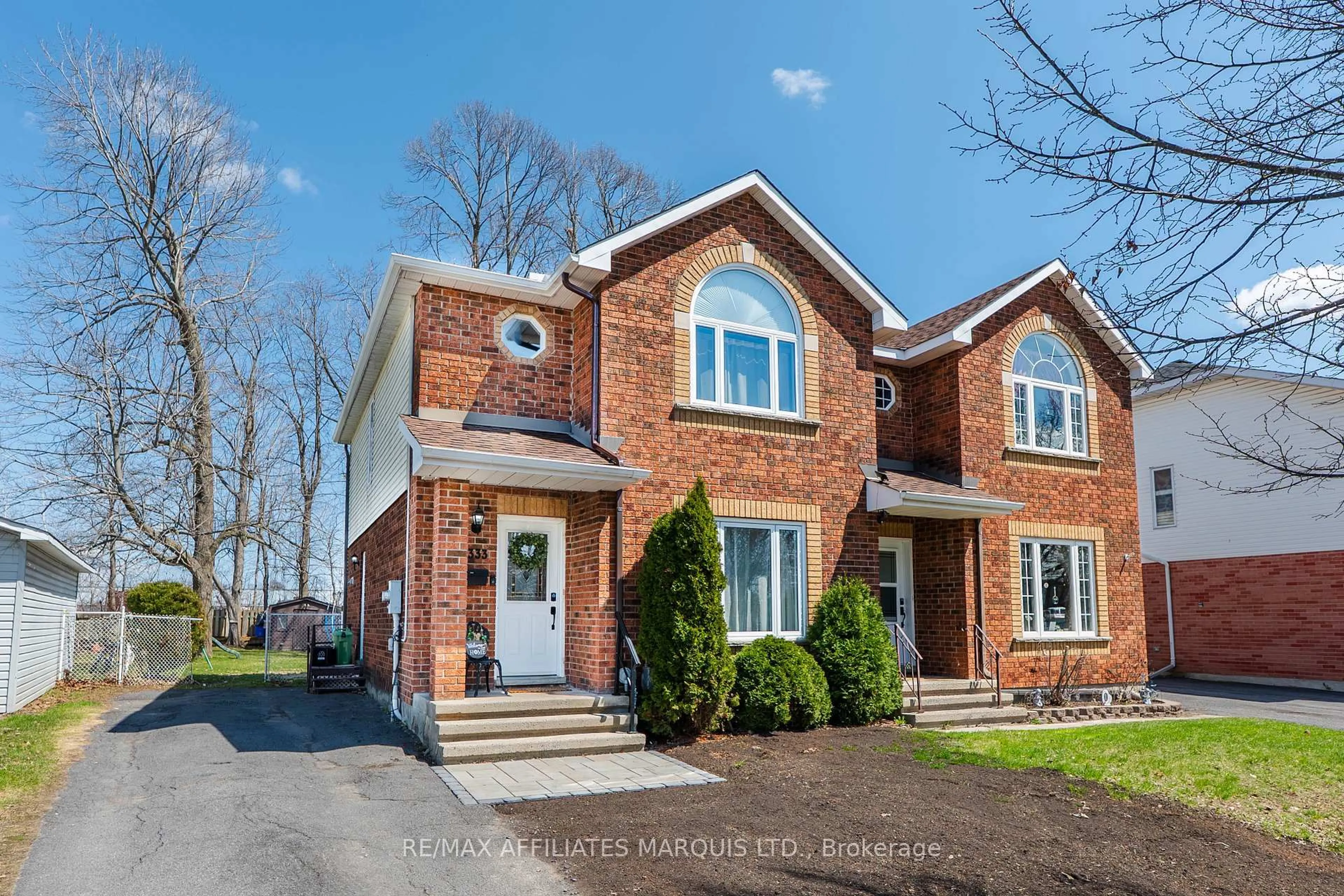 Home with brick exterior material, street for 2333 Emily Cres, Cornwall Ontario K6H 7H5