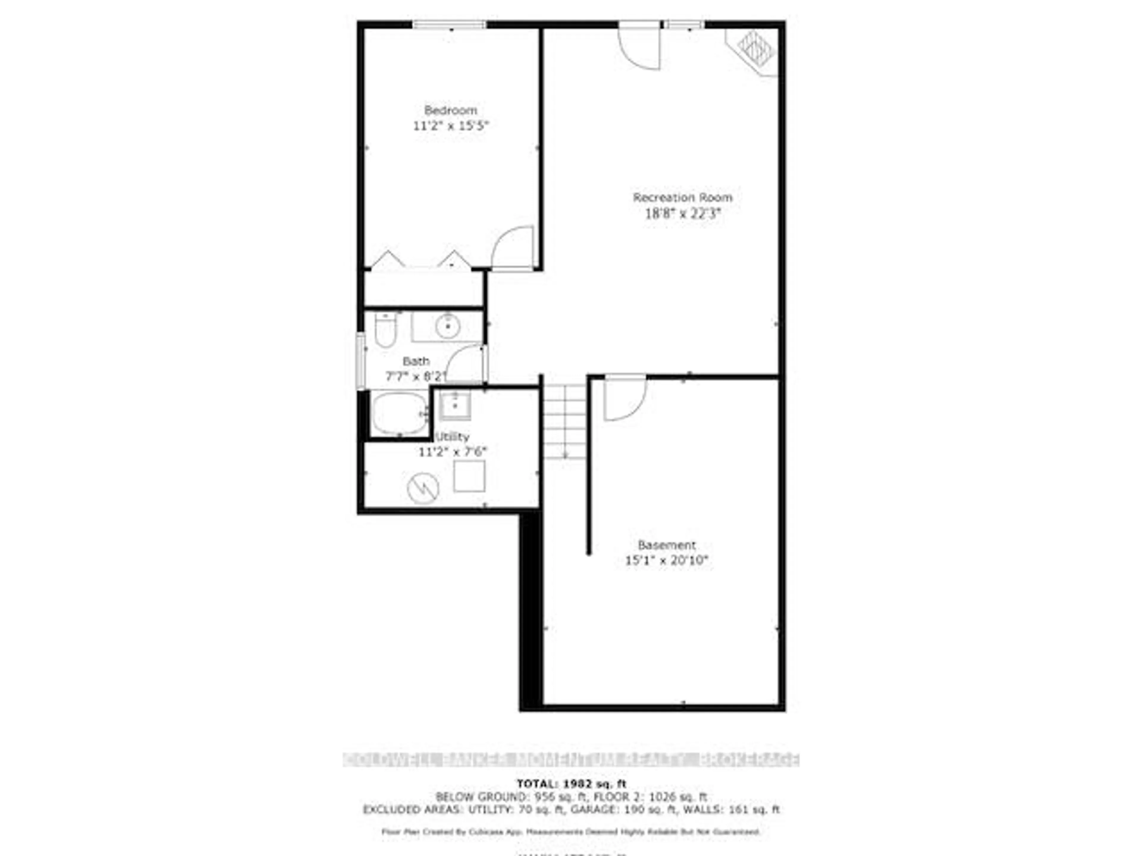 Floor plan for 409 Queen St #8, Norfolk Ontario N3Y 0A1
