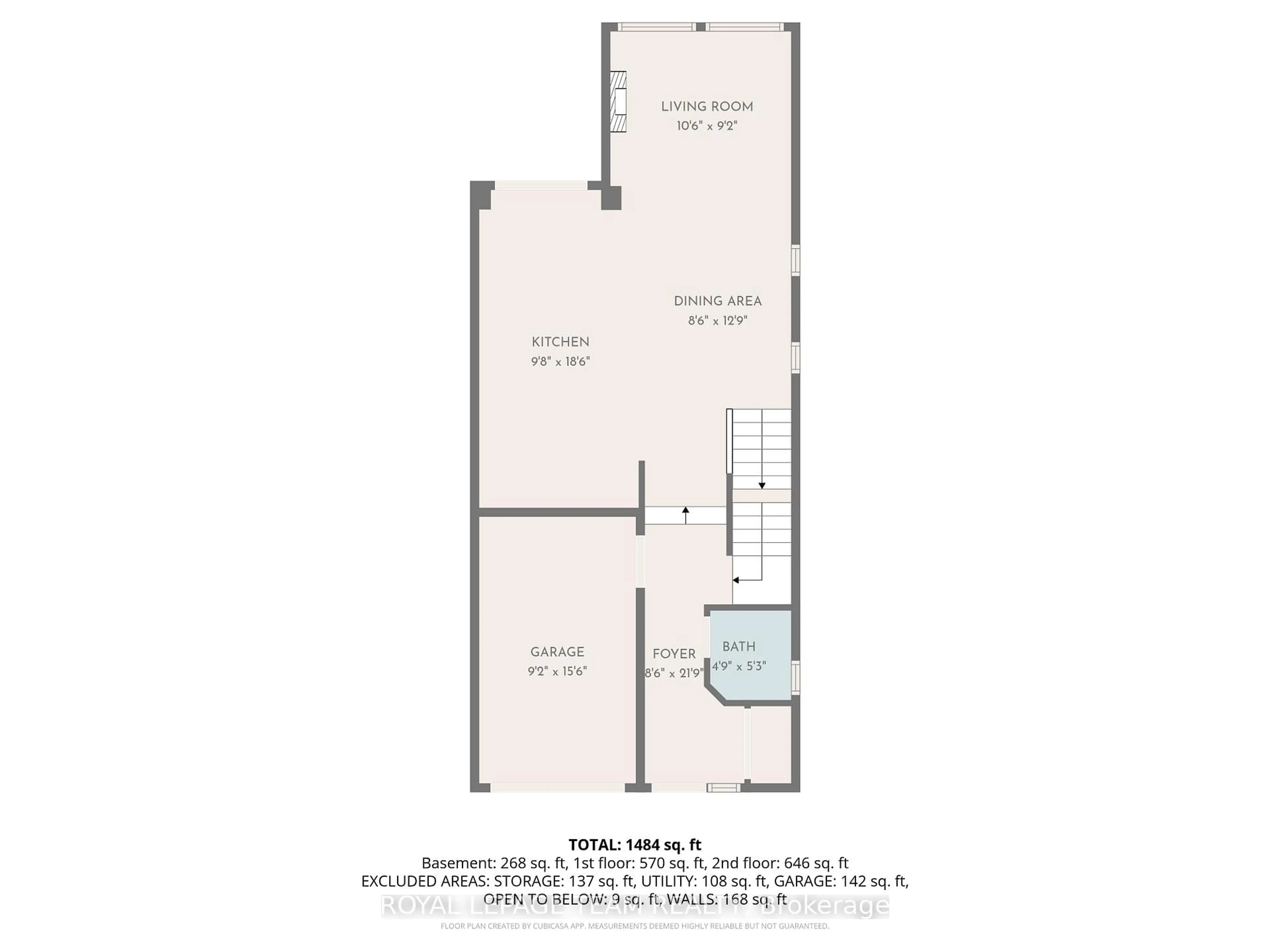 Floor plan for 534 STARGAZER Cres, Ottawa Ontario K4M 0H2