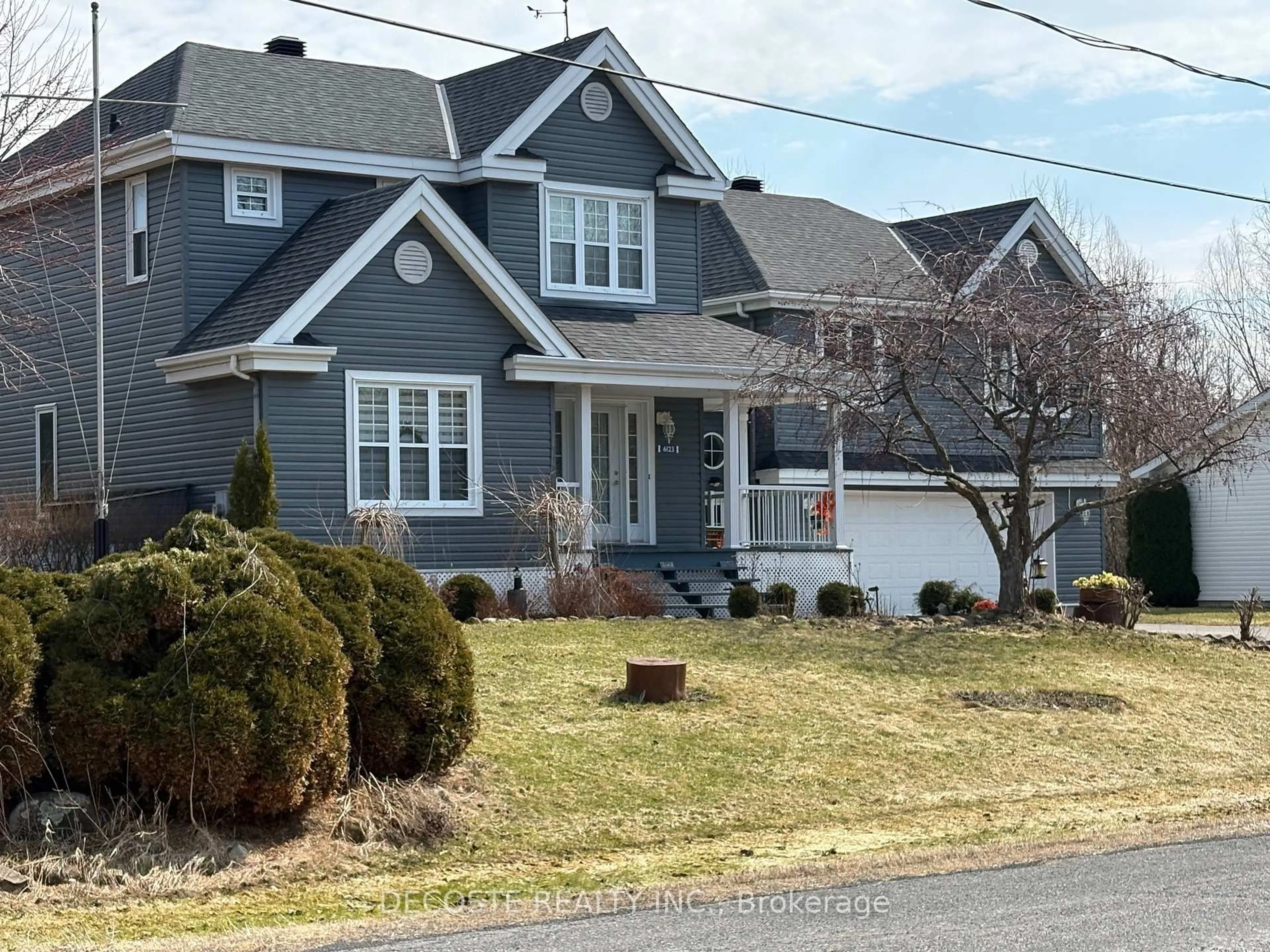 Home with vinyl exterior material, street for 6123 MacBain St, South Glengarry Ontario K0C 1E0
