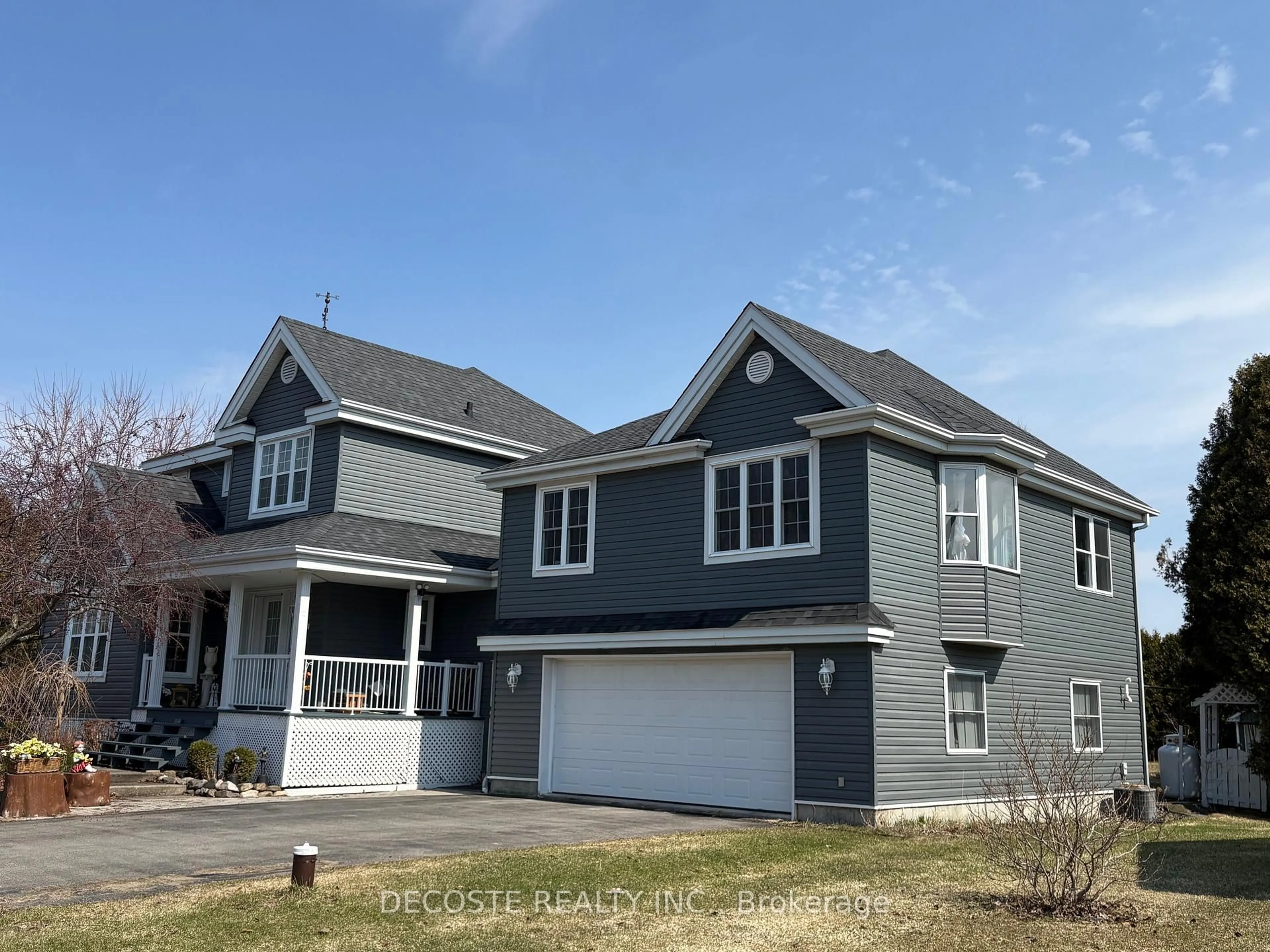 Home with vinyl exterior material, street for 6123 MacBain St, South Glengarry Ontario K0C 1E0