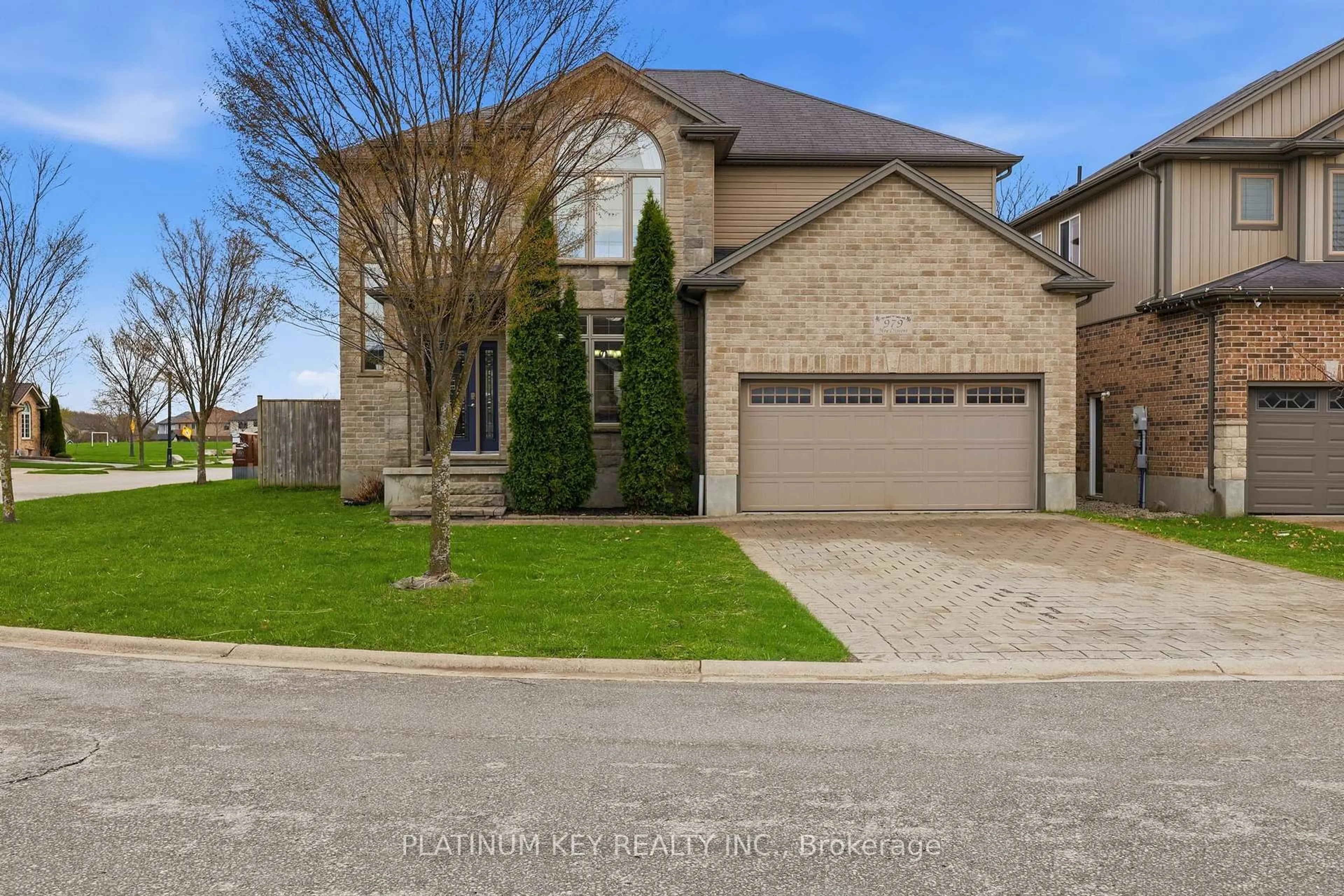 Home with brick exterior material, street for 979 Moy Cres, London North Ontario N6G 0B6