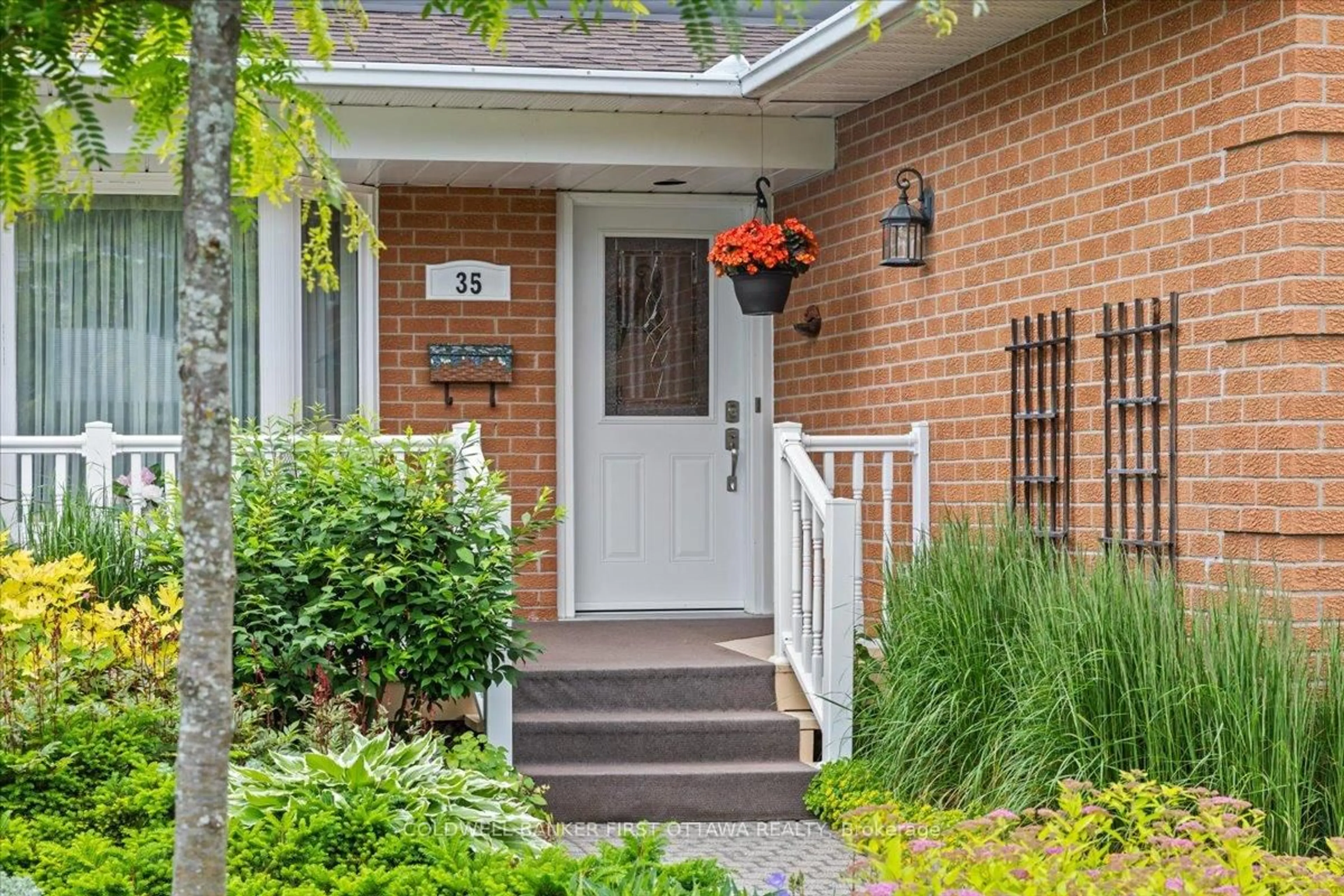 Home with brick exterior material, street for 35 Dressler Dr, Kanata Ontario K2L 3A6