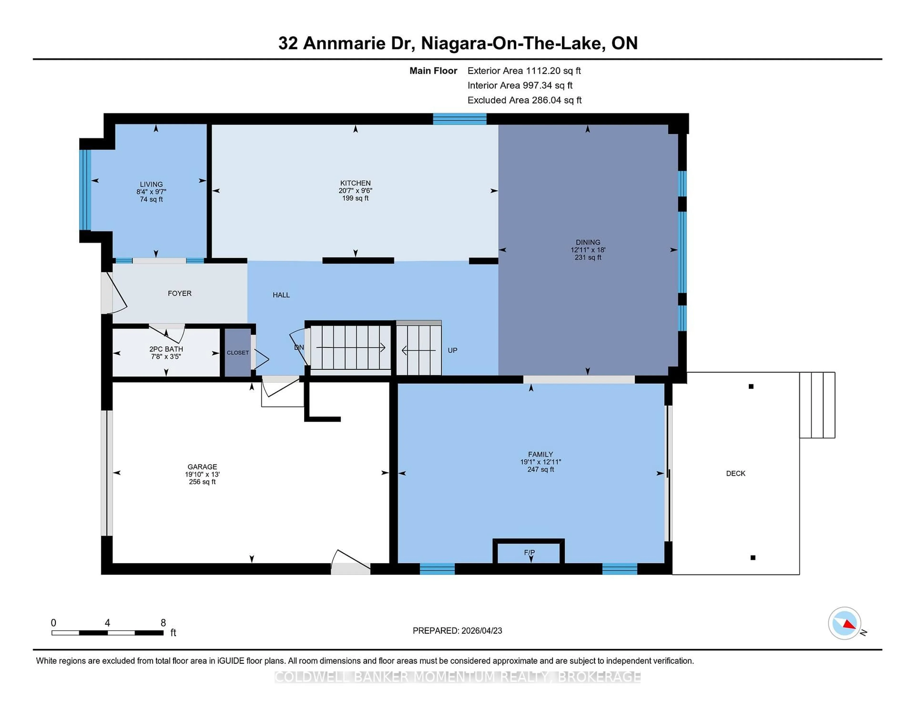 Floor plan for 32 Annmarie Dr, Niagara-on-the-Lake Ontario L0S 1T0