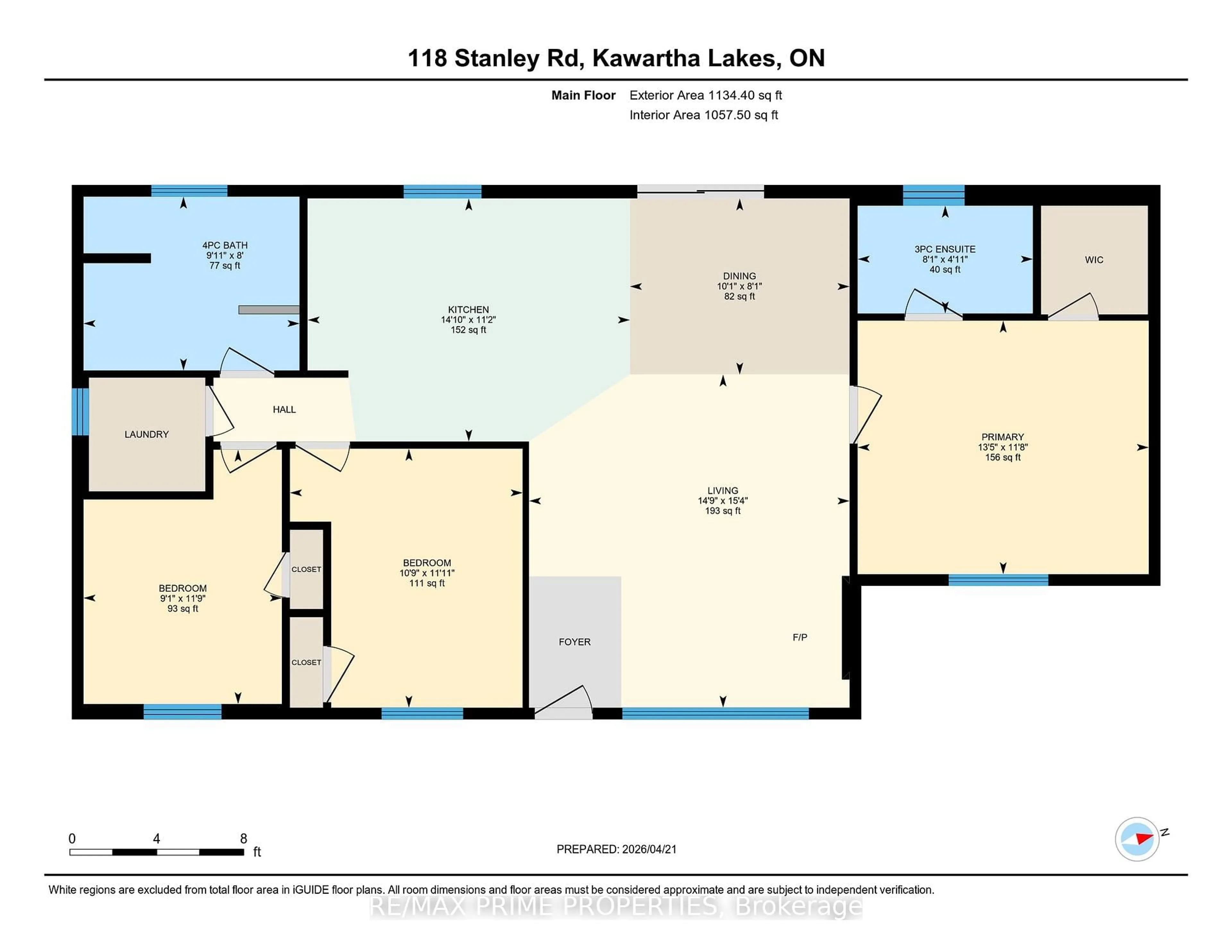 Floor plan for 118 Stanley Rd, Kawartha Lakes Ontario K0M 2T0