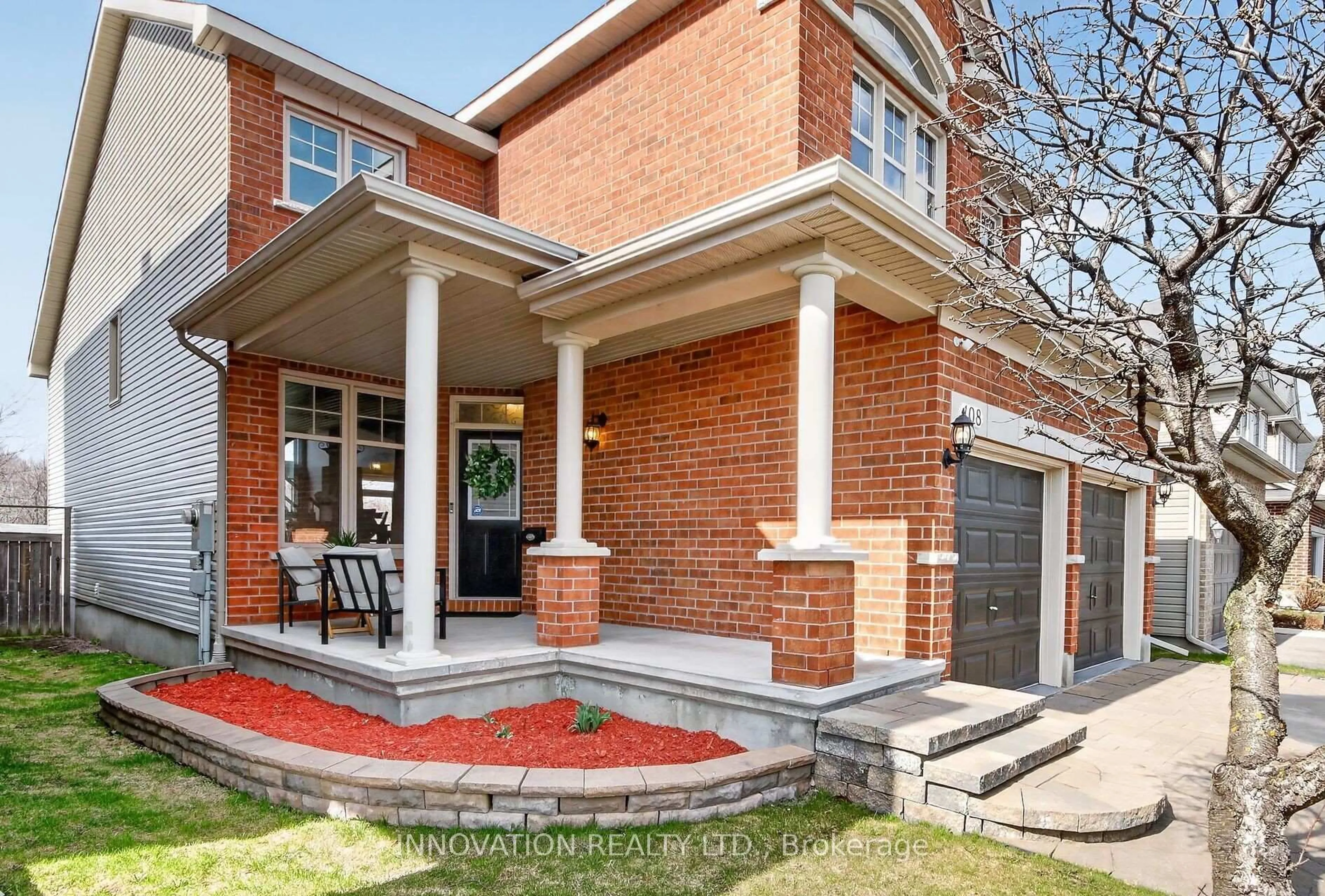 Home with brick exterior material, street for 108 August Lily Cres, Ottawa Ontario K1V 2A6