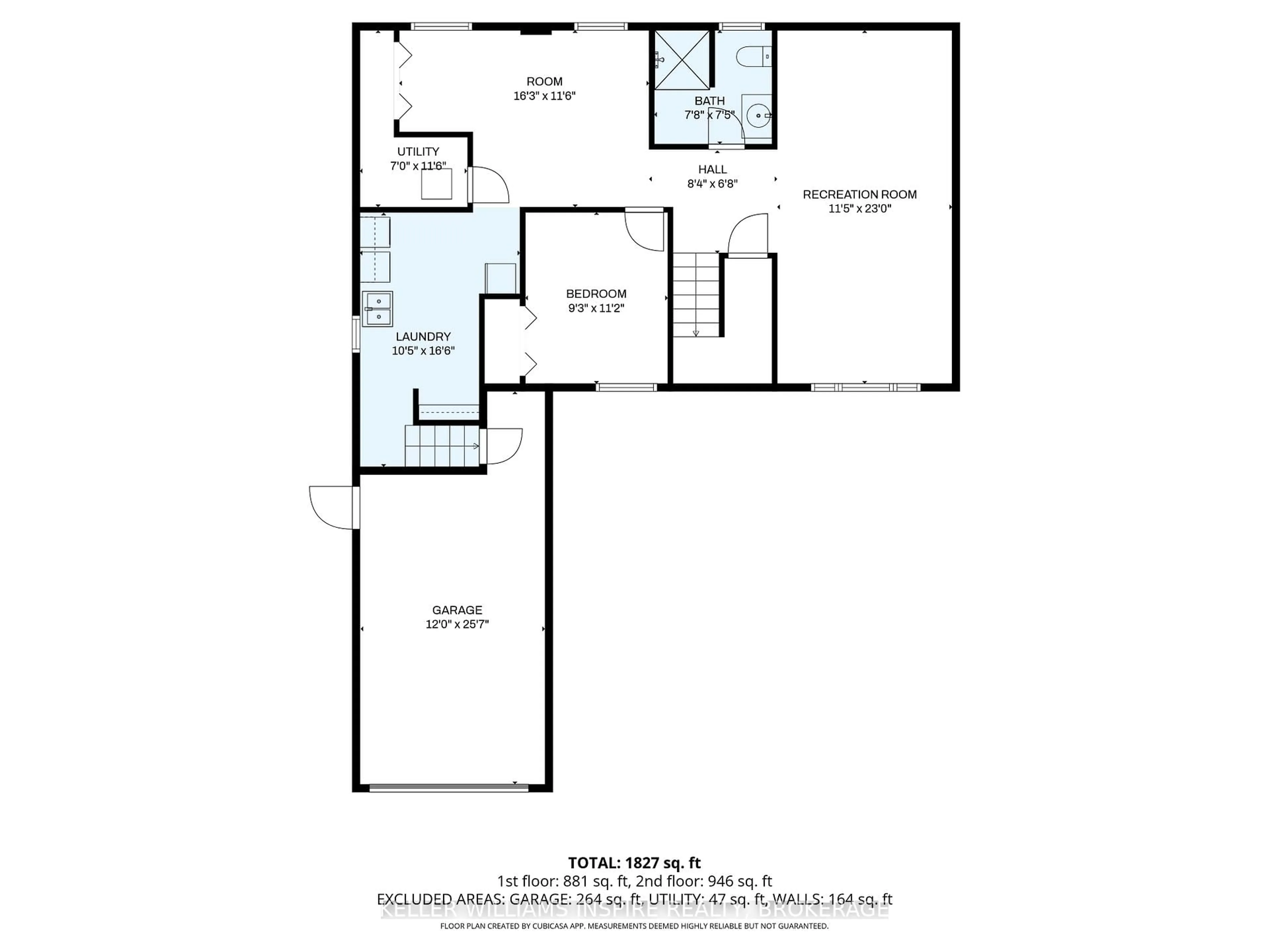 Floor plan for 120 North Murray St, Quinte West Ontario K8V 6R2