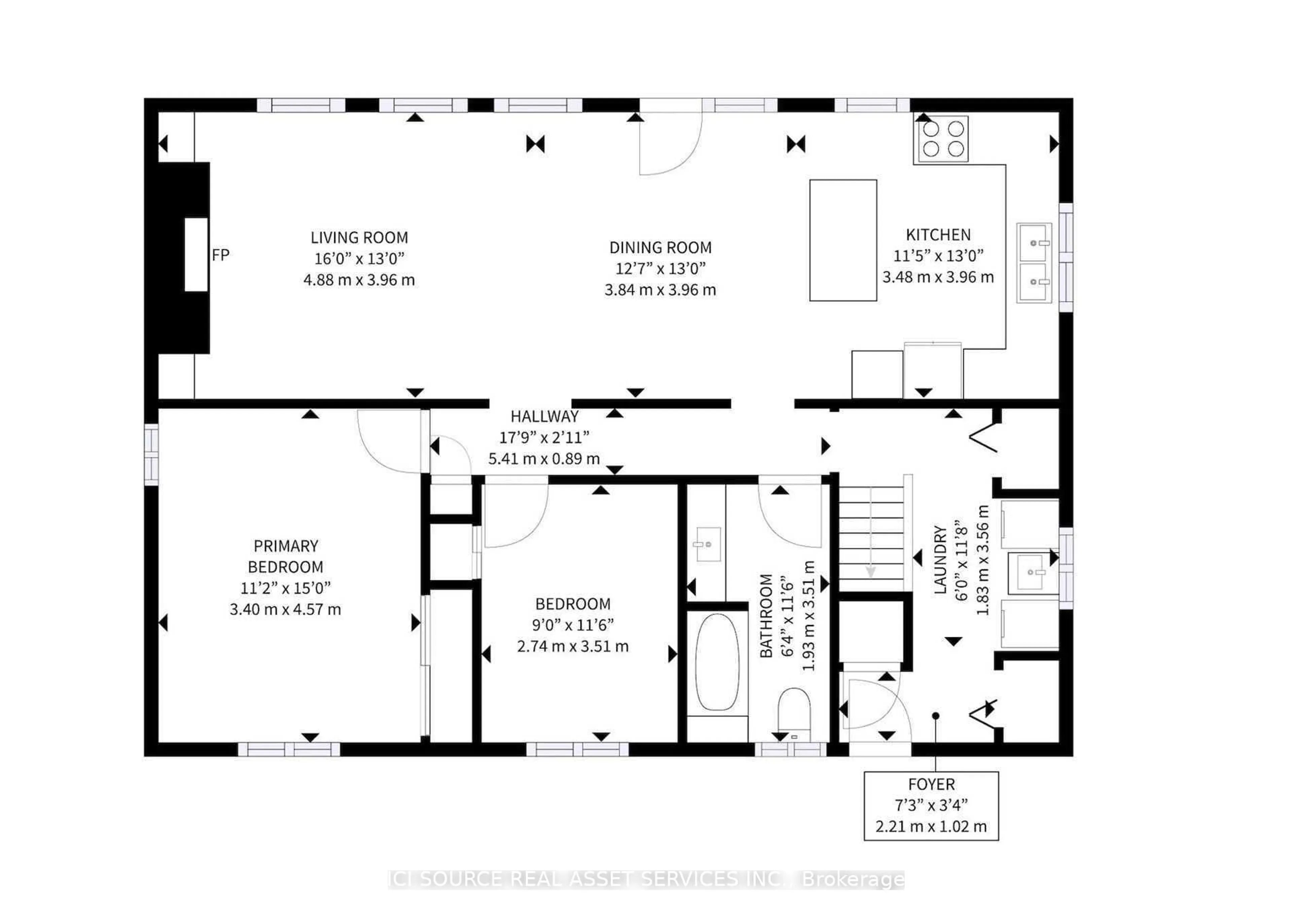 Floor plan for 933 Ferguson Rd, Armour Ontario P0A 1L0