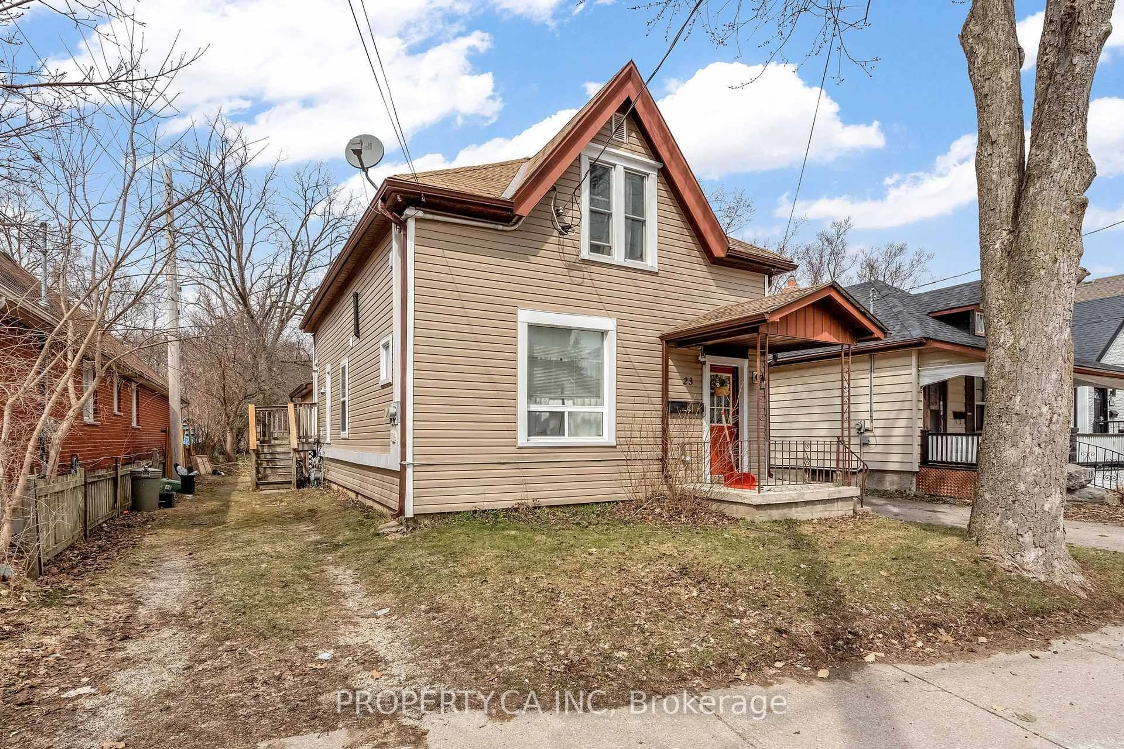 Home with brick exterior material, street for 23 Saunby St, London North Ontario N6G 1A2