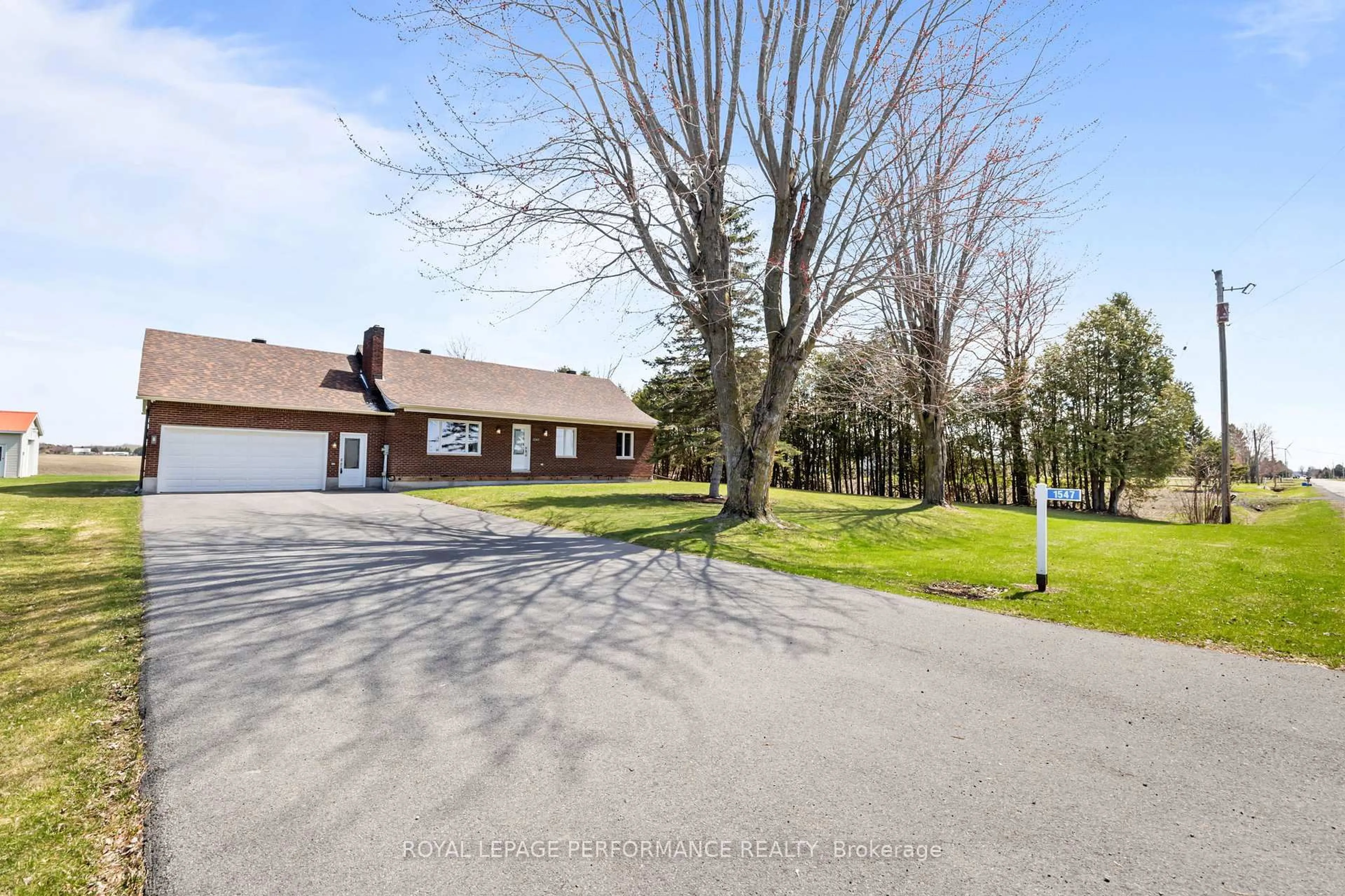 A pic from outside/outdoor area/front of a property/back of a property/a pic from drone, water/lake/river/ocean view for 1547 St Jacques Rd, Russell Ontario K0A 1W0