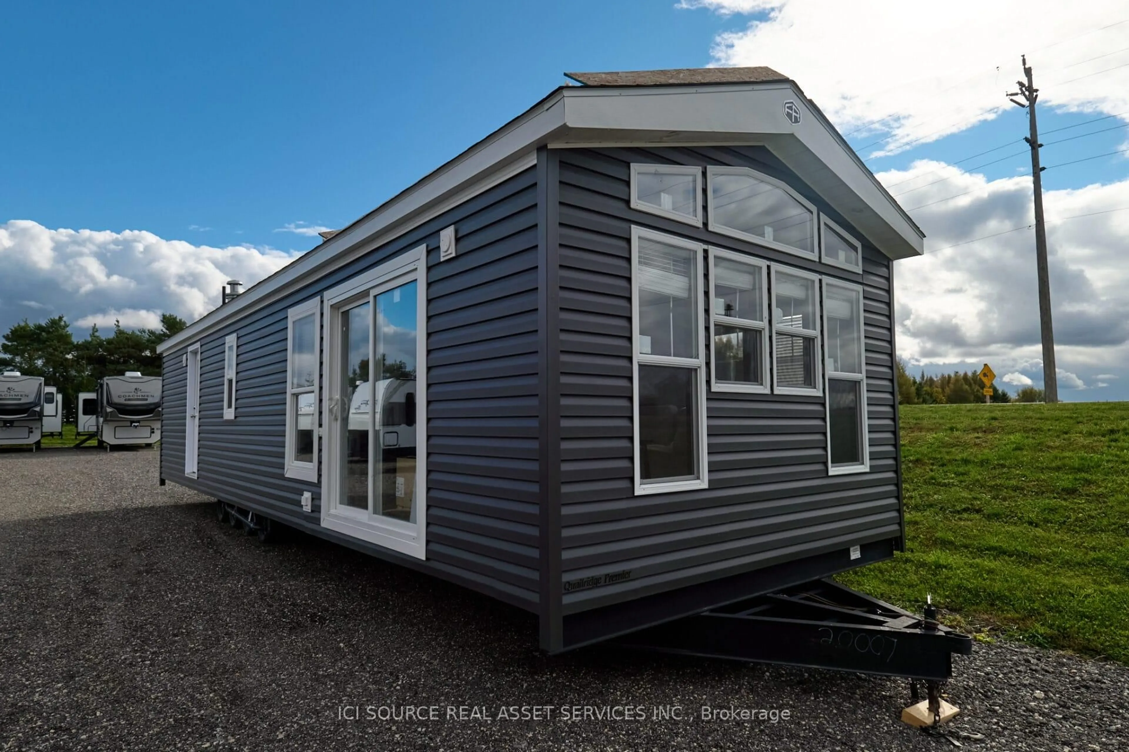 Home with vinyl exterior material, building for 486 County Road 18 #ASPEN, Prince Edward County Ontario K0K 1P0