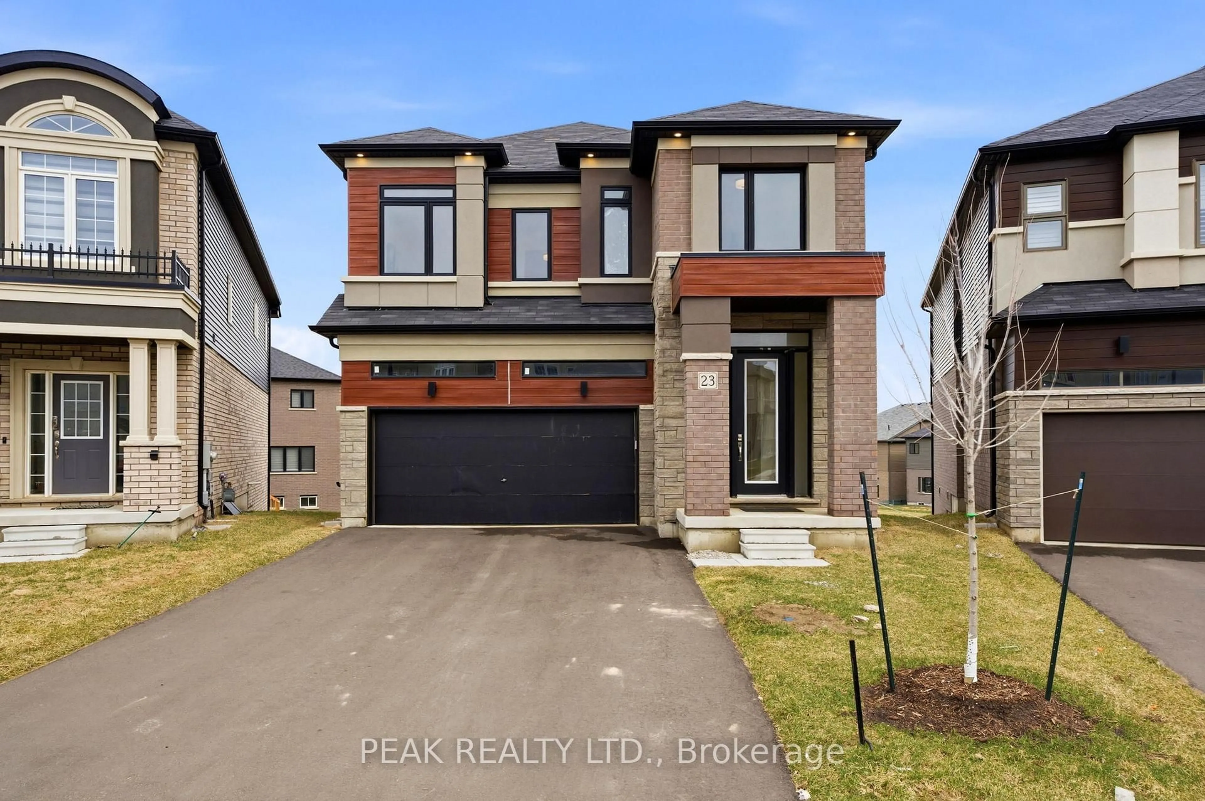 Home with brick exterior material, street for 23 Stokes Rd, Brant Ontario N3L 0L9