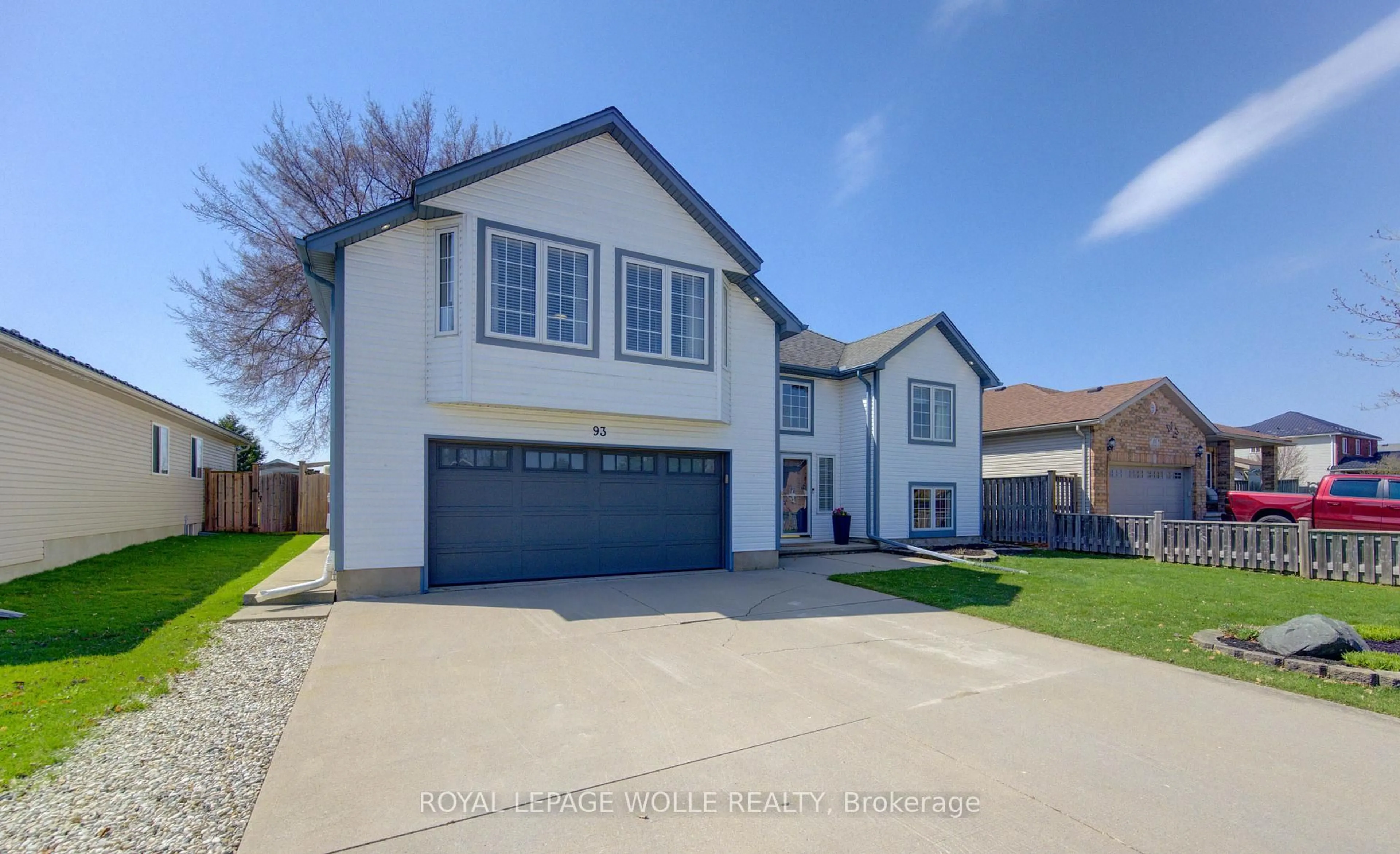 Home with vinyl exterior material, street for 93 Lawrence St, Wellesley Ontario N0B 2T0