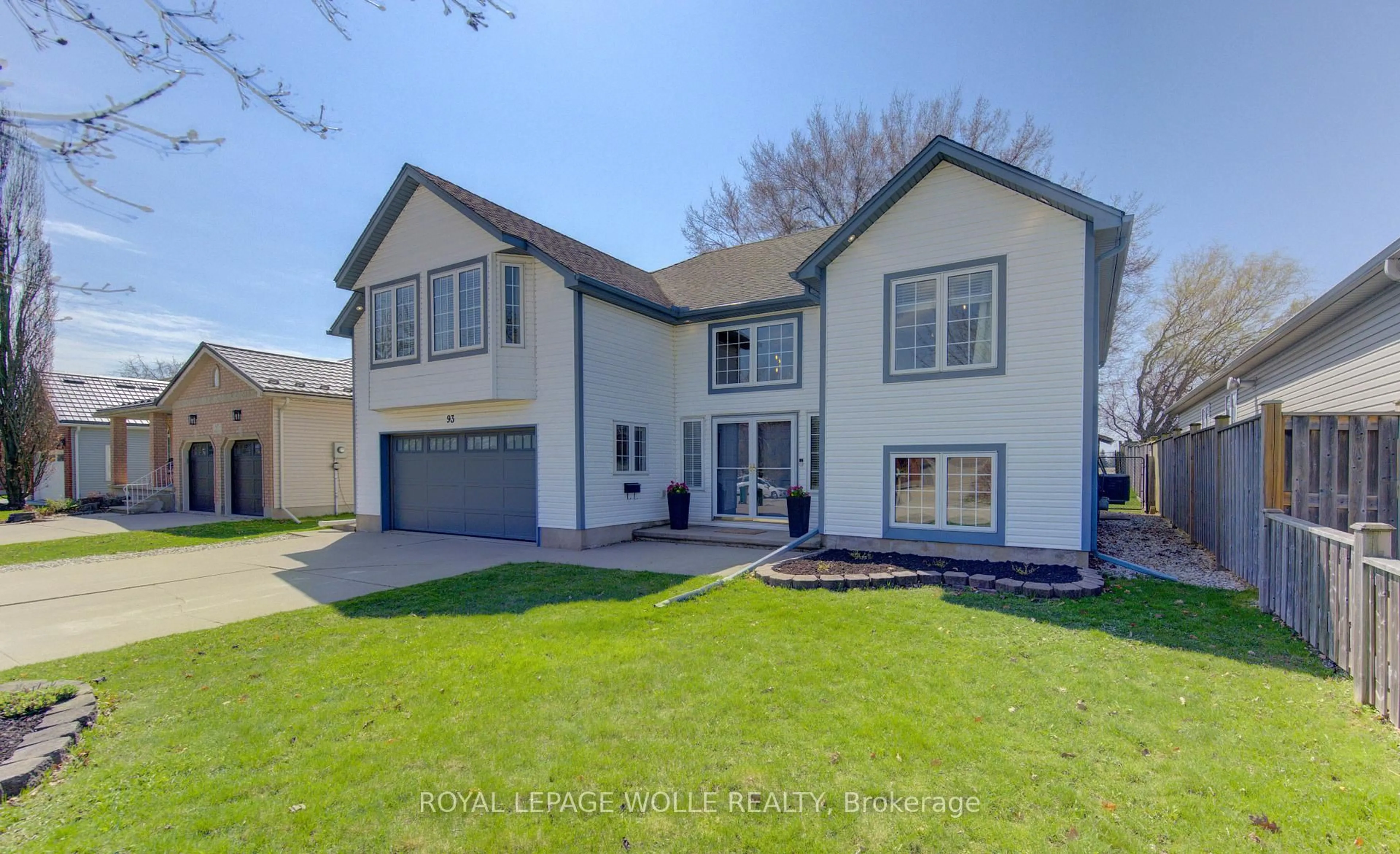 Home with vinyl exterior material, street for 93 Lawrence St, Wellesley Ontario N0B 2T0