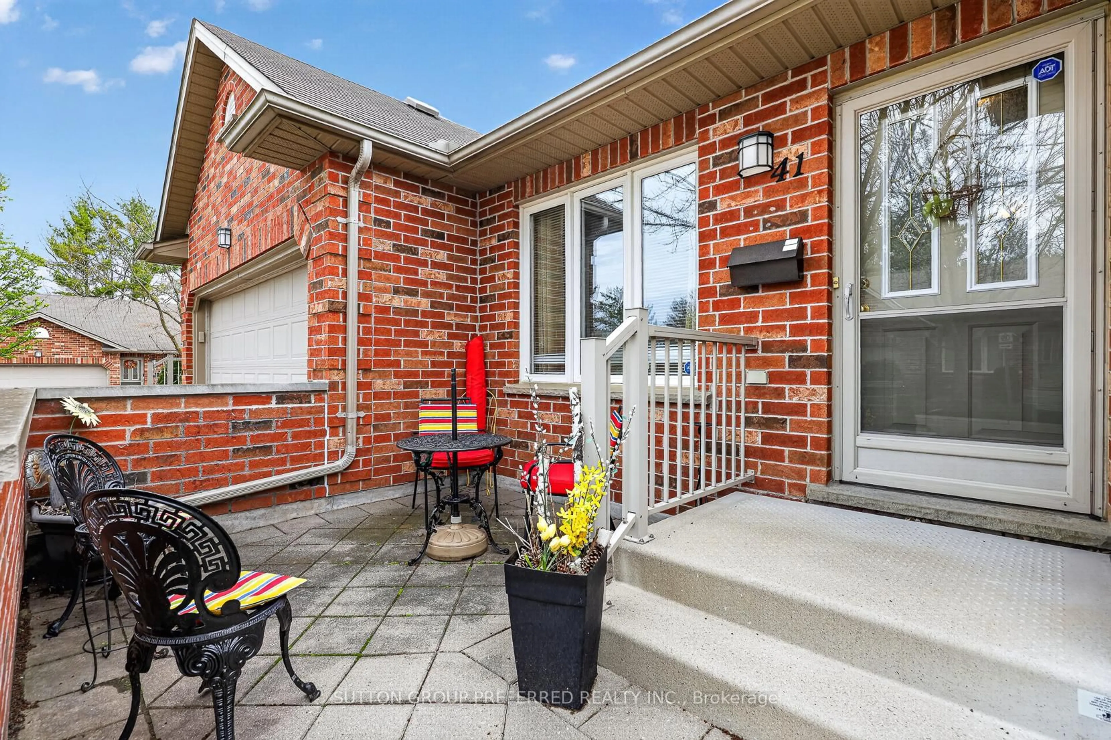Home with brick exterior material, street for 43 Capulet Walk #41, London North Ontario N6H 5V5