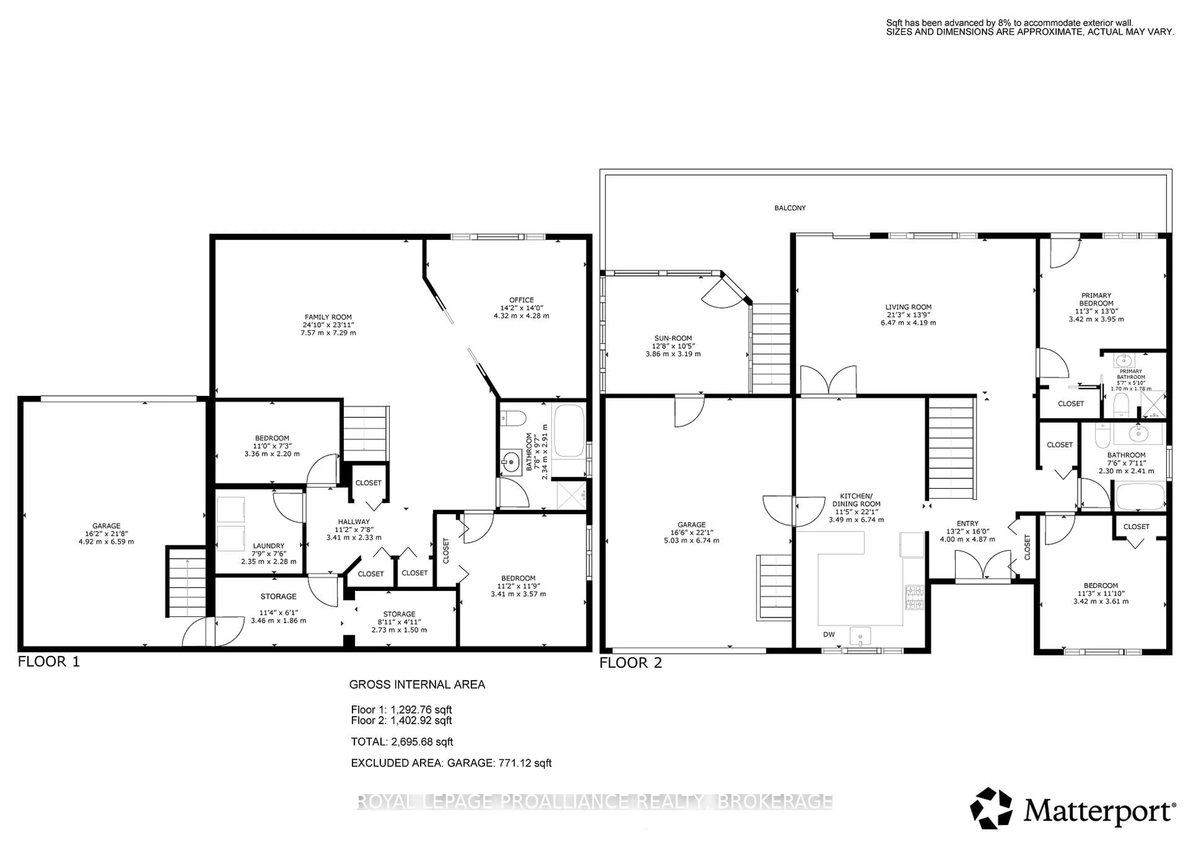 Floor plan for 727 Aylmer Cres, Kingston Ontario K7M 6E5