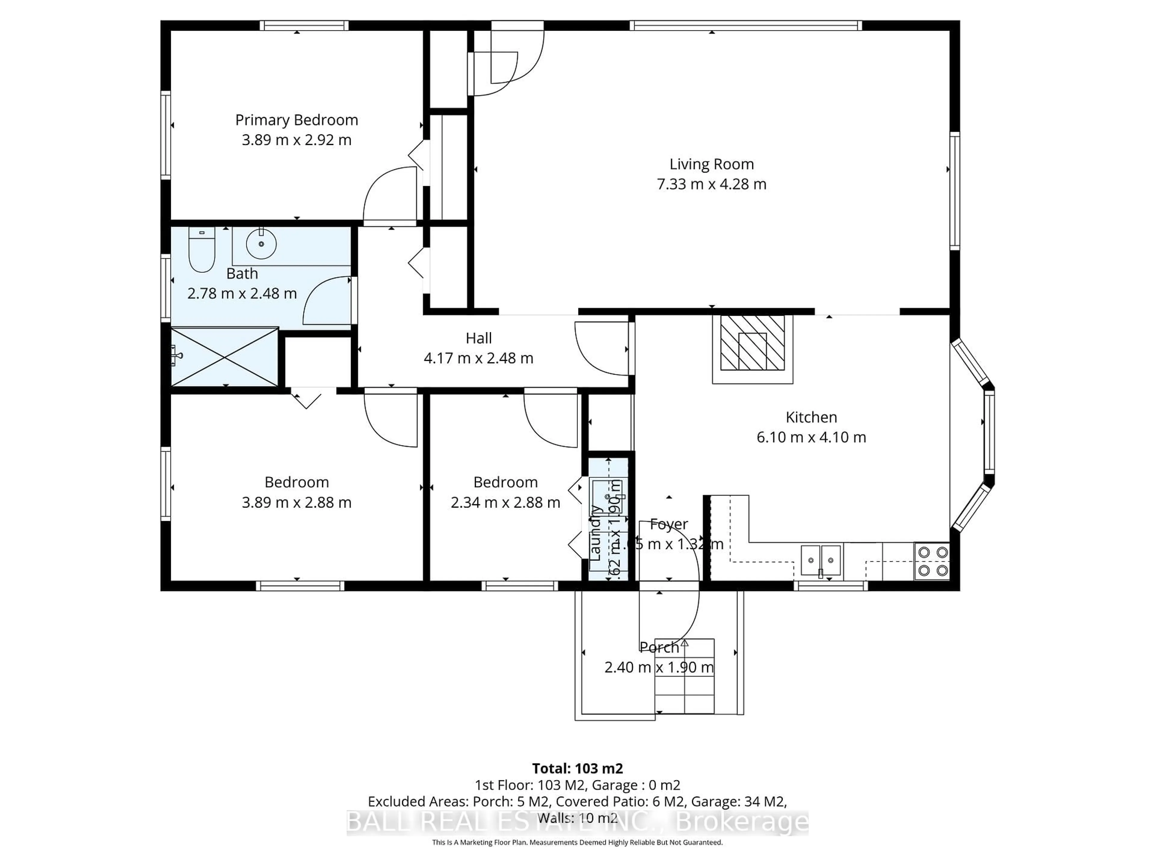 Floor plan for 1117 Canadian Shield Cres, Highlands East Ontario K0L 2A0