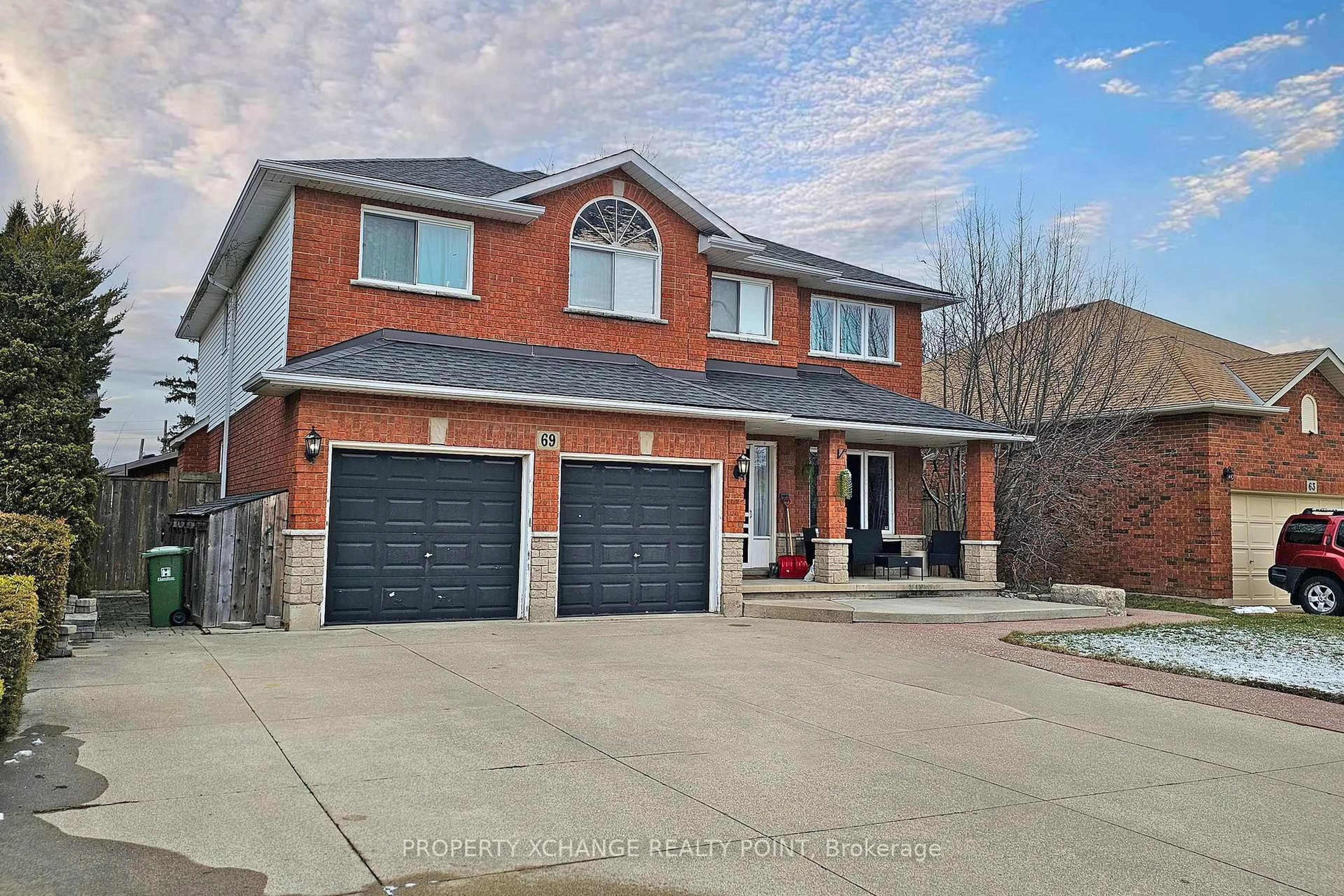 Home with brick exterior material, street for 69 Jacqueline Blvd, Hamilton Ontario L9B 2R2