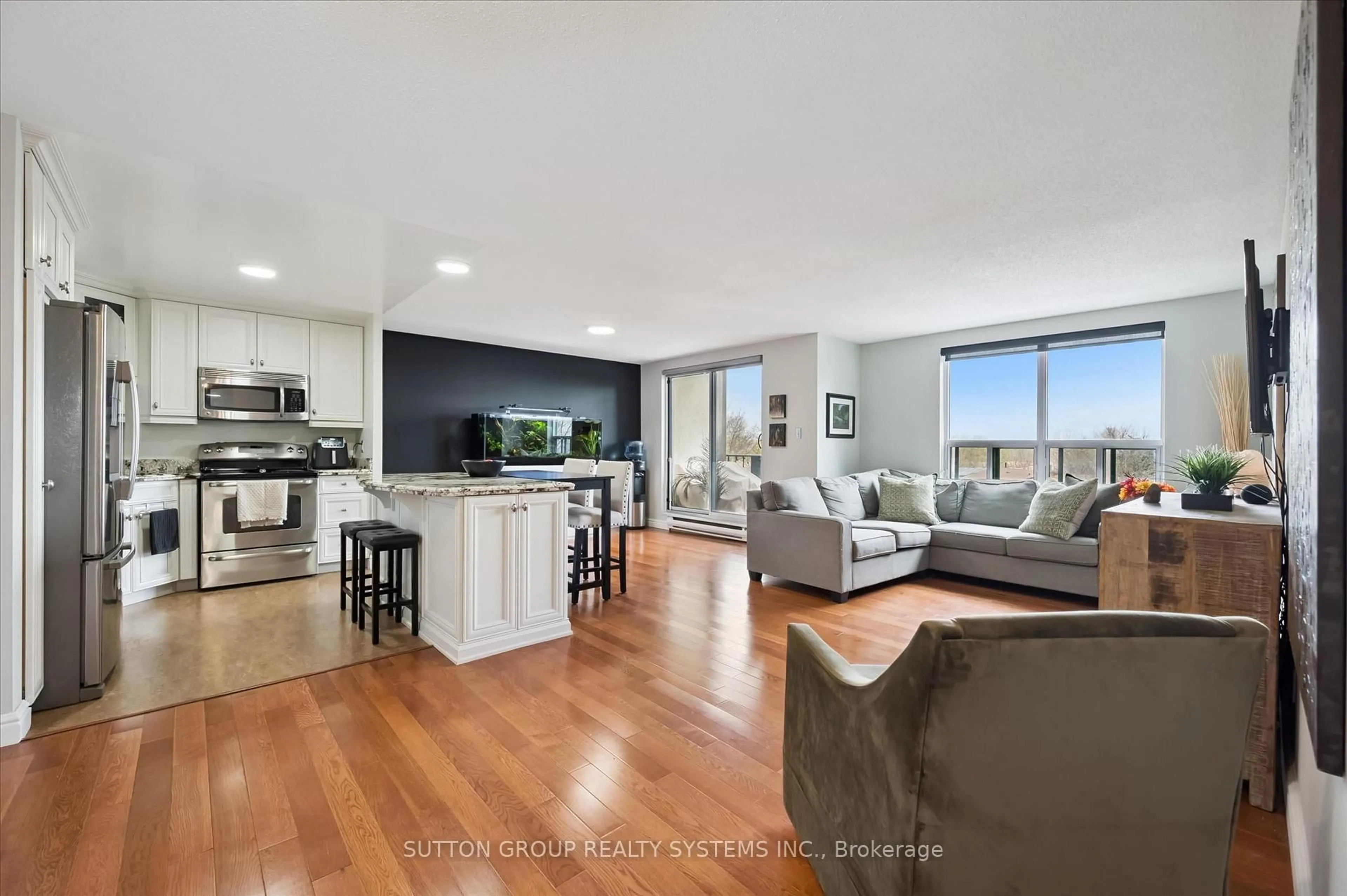 Open concept kitchen, unknown for 421 Fairview Dr #406, Brantford Ontario N3R 7M3