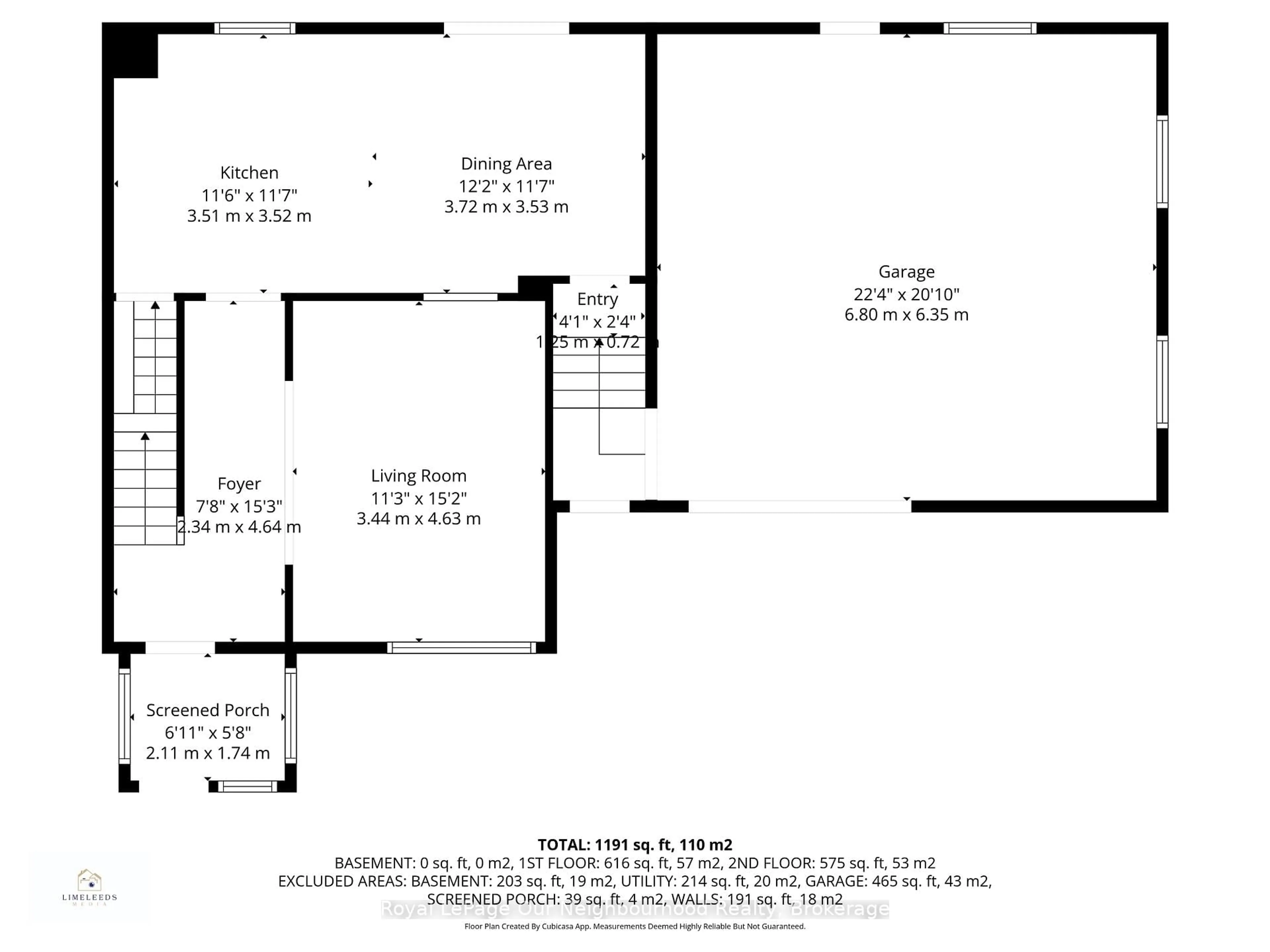 Floor plan for 73 Centre St, Trent Hills Ontario K0L 1L0