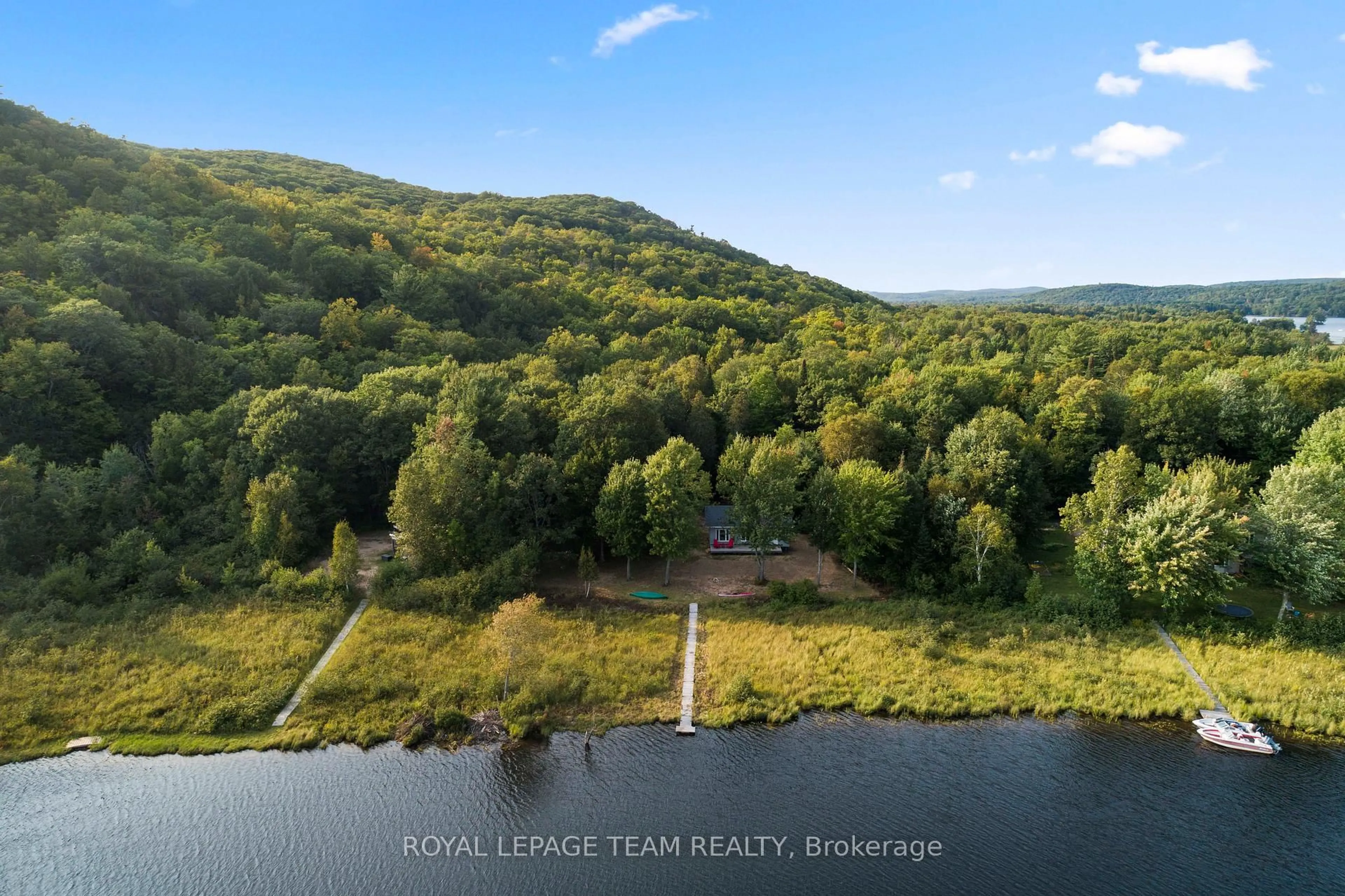 A pic from outside/outdoor area/front of a property/back of a property/a pic from drone, water/lake/river/ocean view for 1274 Lower Craigmont Rd, Westmeath Ontario K0J 2L0