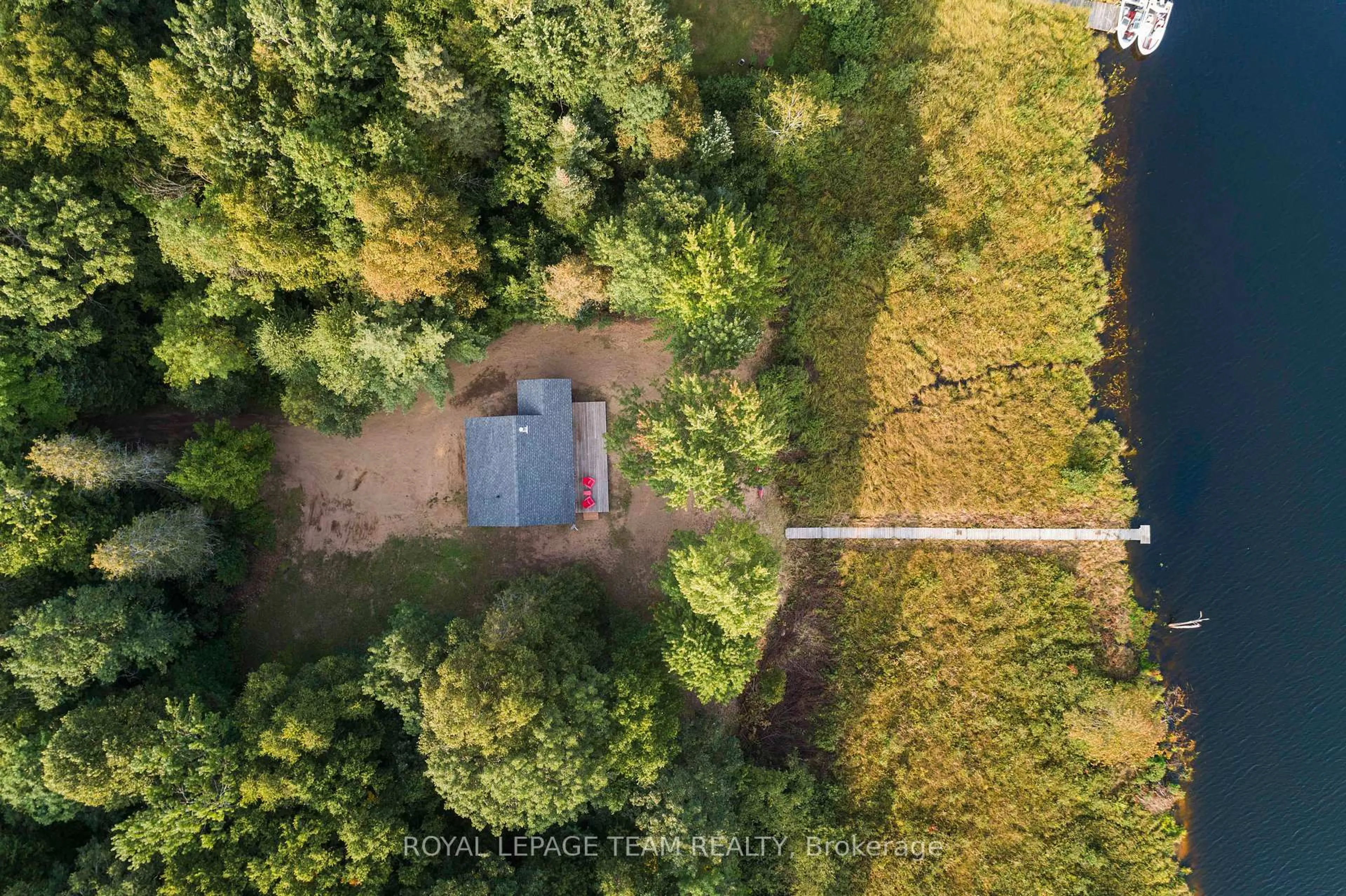 A pic from outside/outdoor area/front of a property/back of a property/a pic from drone, forest/trees view for 1274 Lower Craigmont Rd, Westmeath Ontario K0J 2L0
