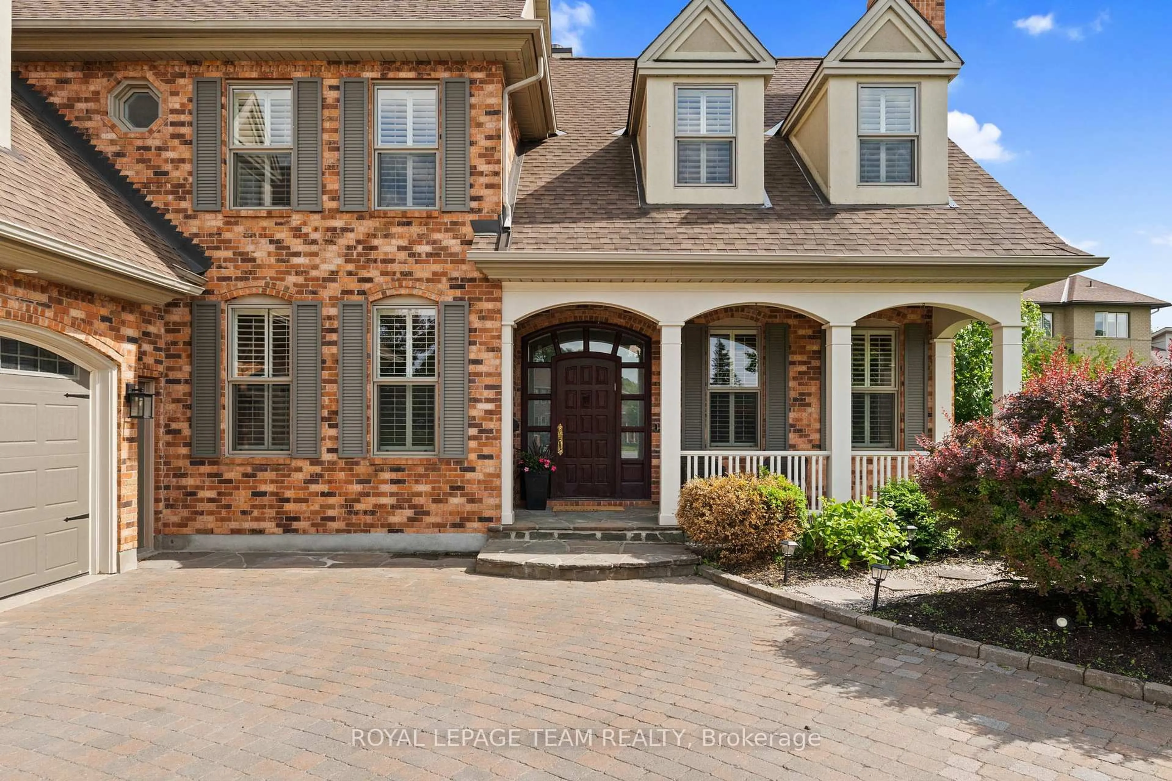 Home with brick exterior material, street for 17 Craigmohr Crt, Ottawa Ontario K2G 4P9