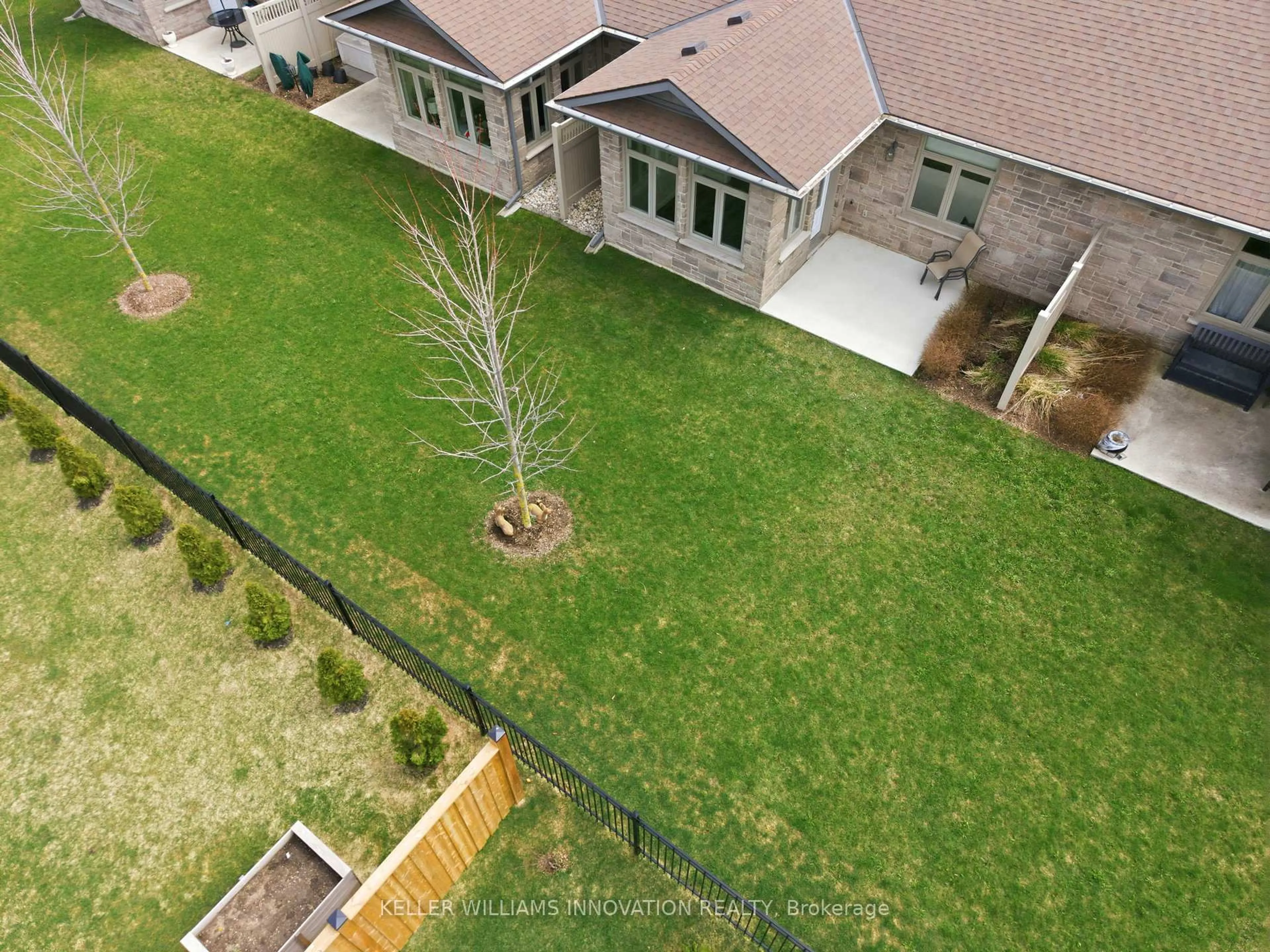 A pic from outside/outdoor area/front of a property/back of a property/a pic from drone, unknown for 375 Mitchell Rd #2, North Perth Ontario N4W 0H4