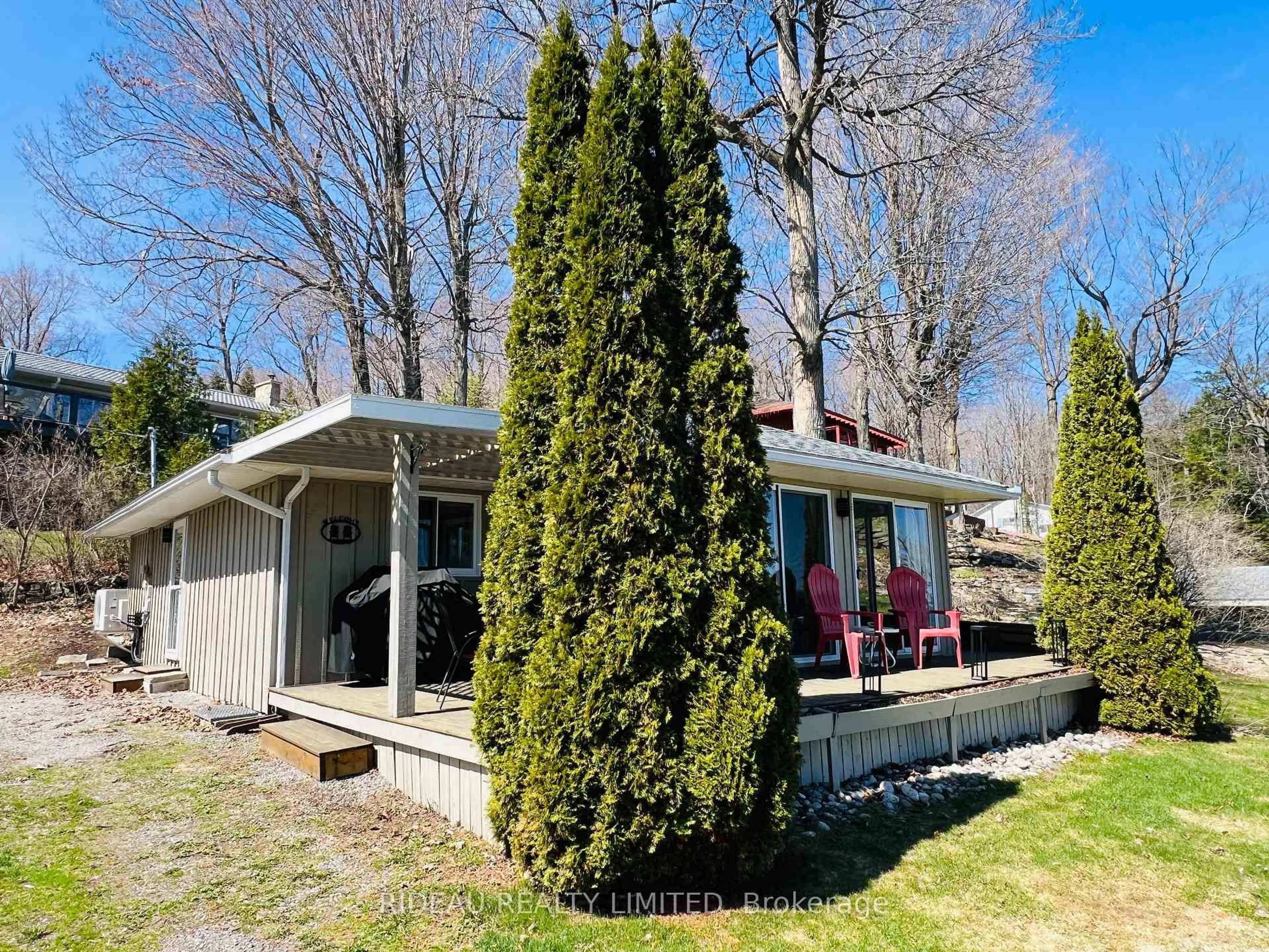 A pic from outside/outdoor area/front of a property/back of a property/a pic from drone, unknown for 3545 R35 Rd, Rideau Lakes Ontario K0G 1V0