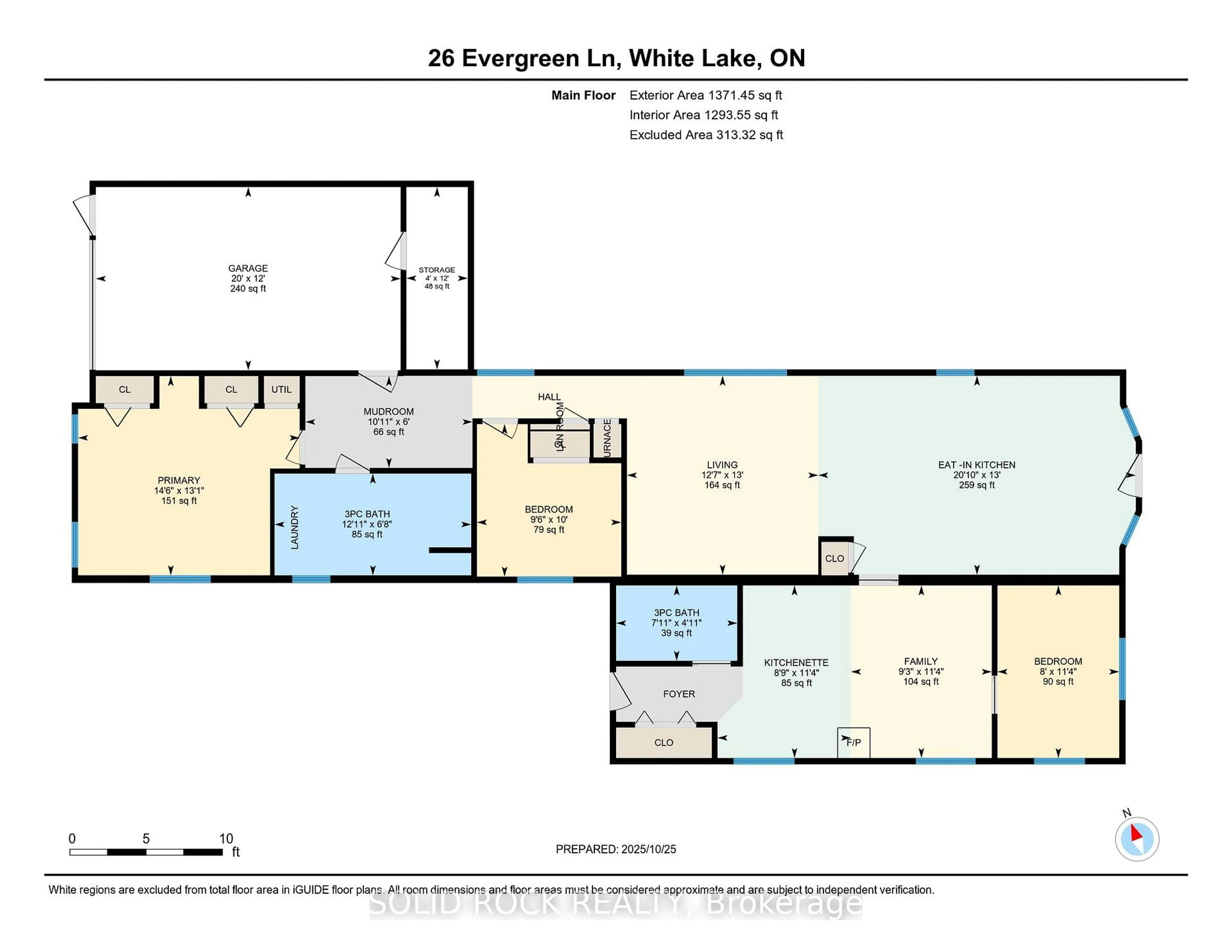 Floor plan for 26 Evergreen Lane, White Lake Ontario K0A 3L0